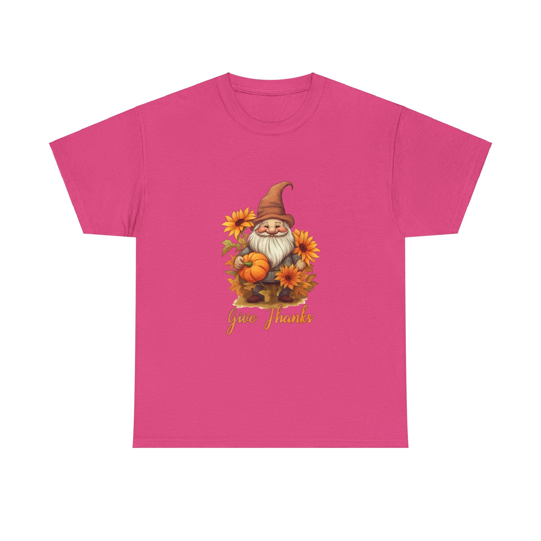 Gnome Thanksgiving Pumpkin T-Shirt