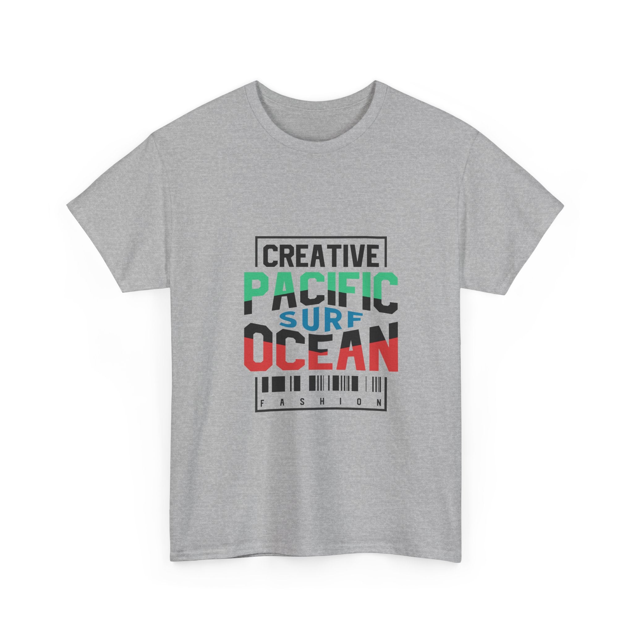 Creative Pacific Ocean Surf Fashion Tee