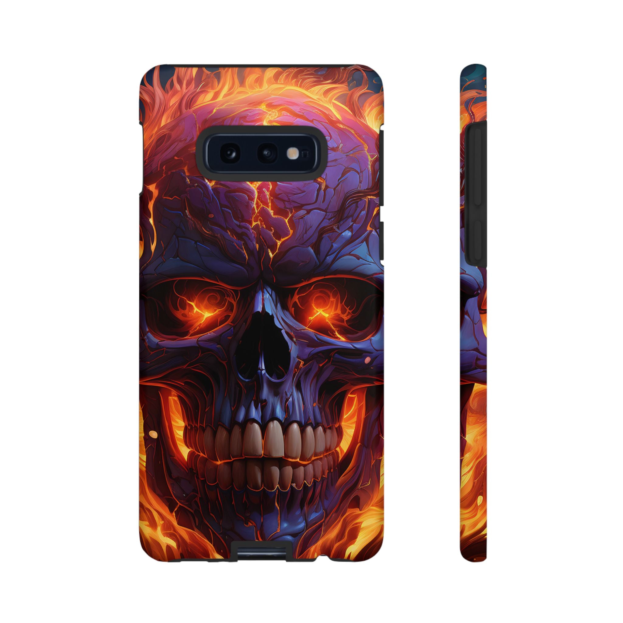 Fiery Skull Samsung Case