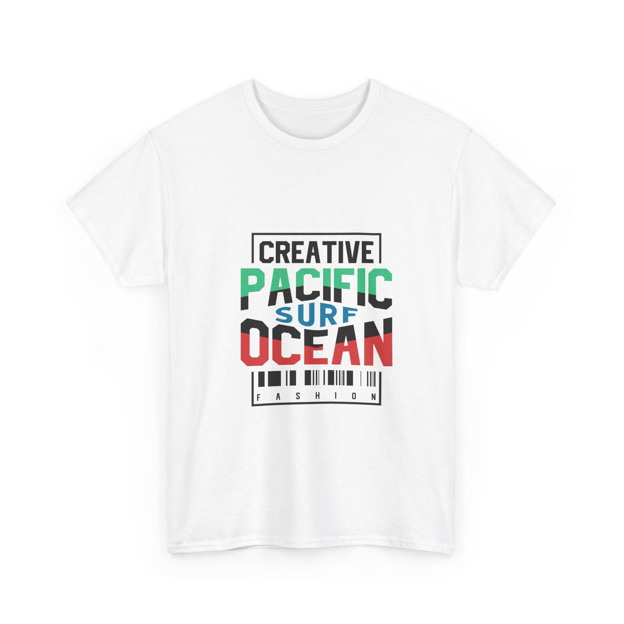 Creative Pacific Ocean Surf Fashion Tee