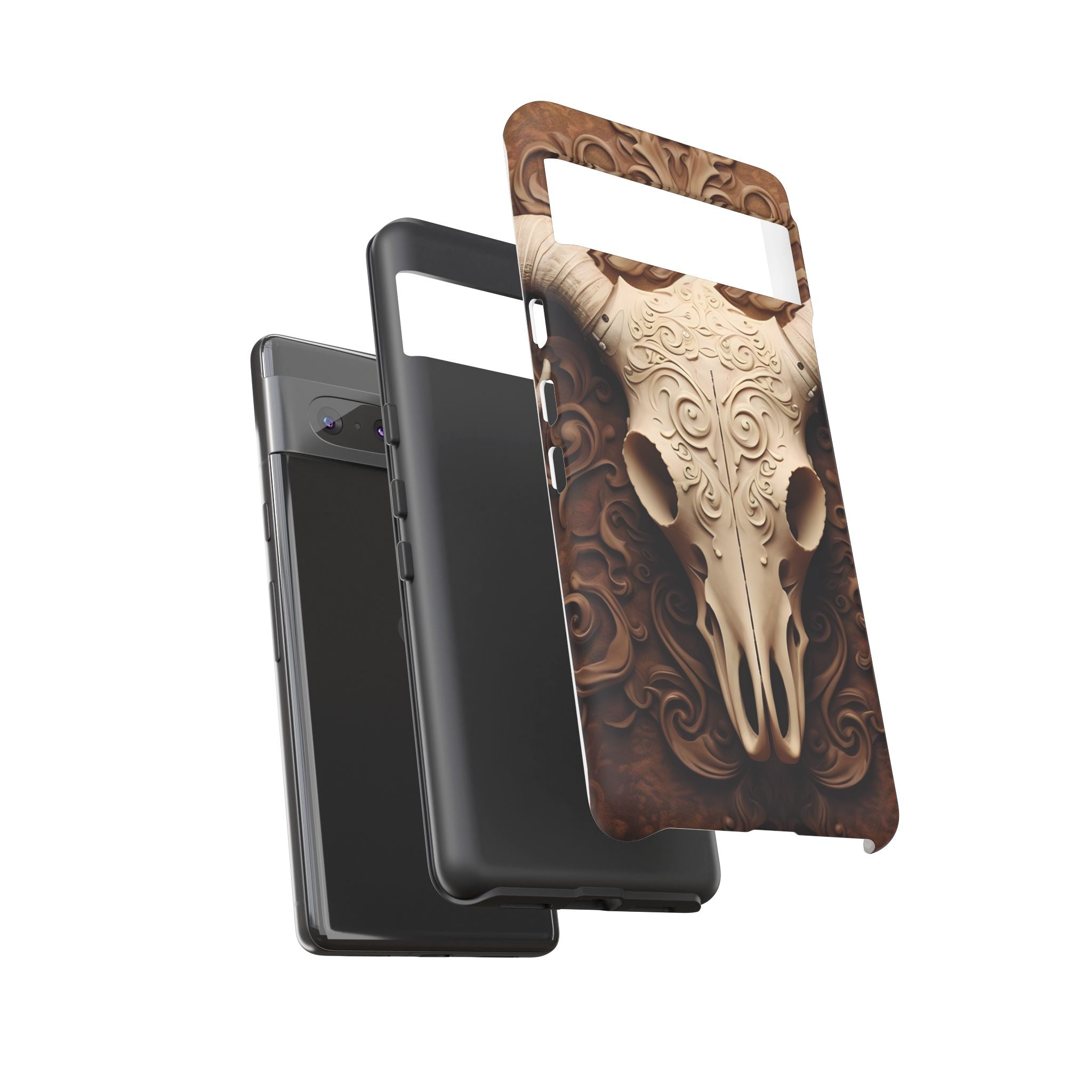 Baroque Ram Skull Google Pixel Case (All Models)