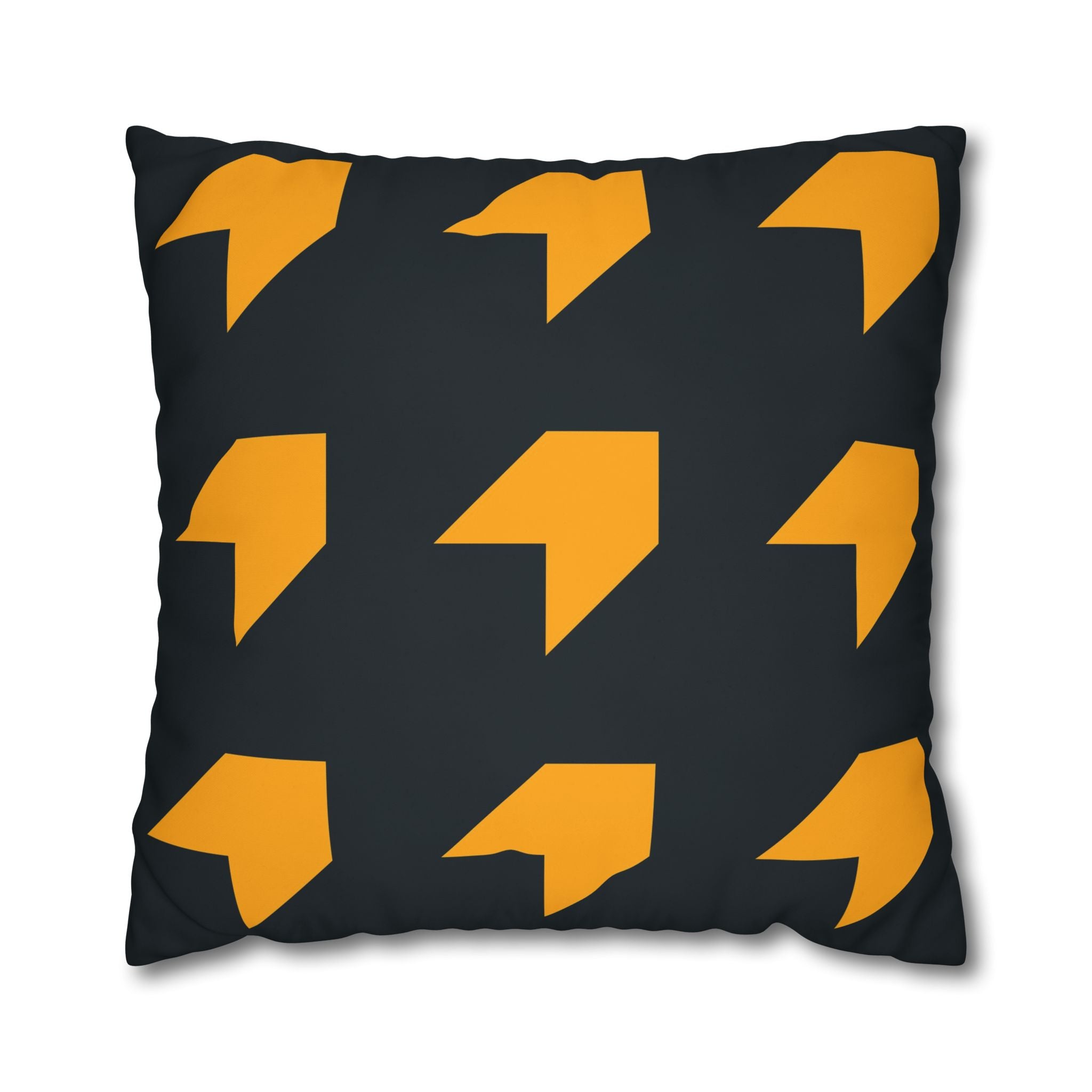 Geometric Arrow Orange Pillowcase