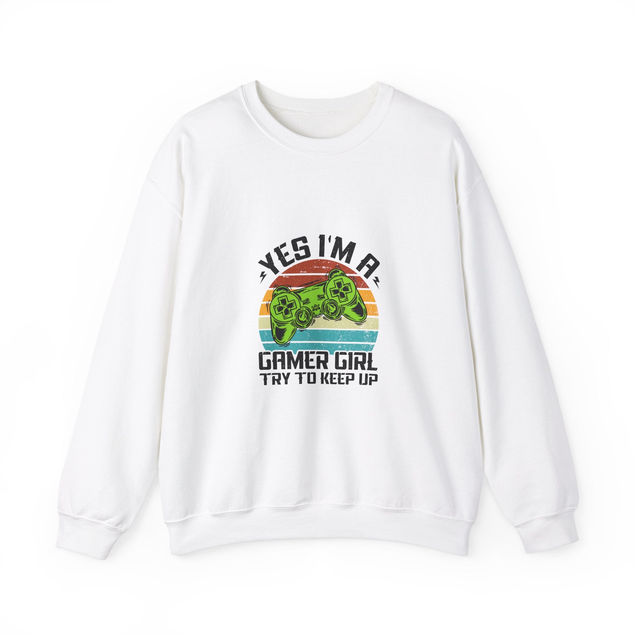 Retro Gamer Girl Sweatshirt