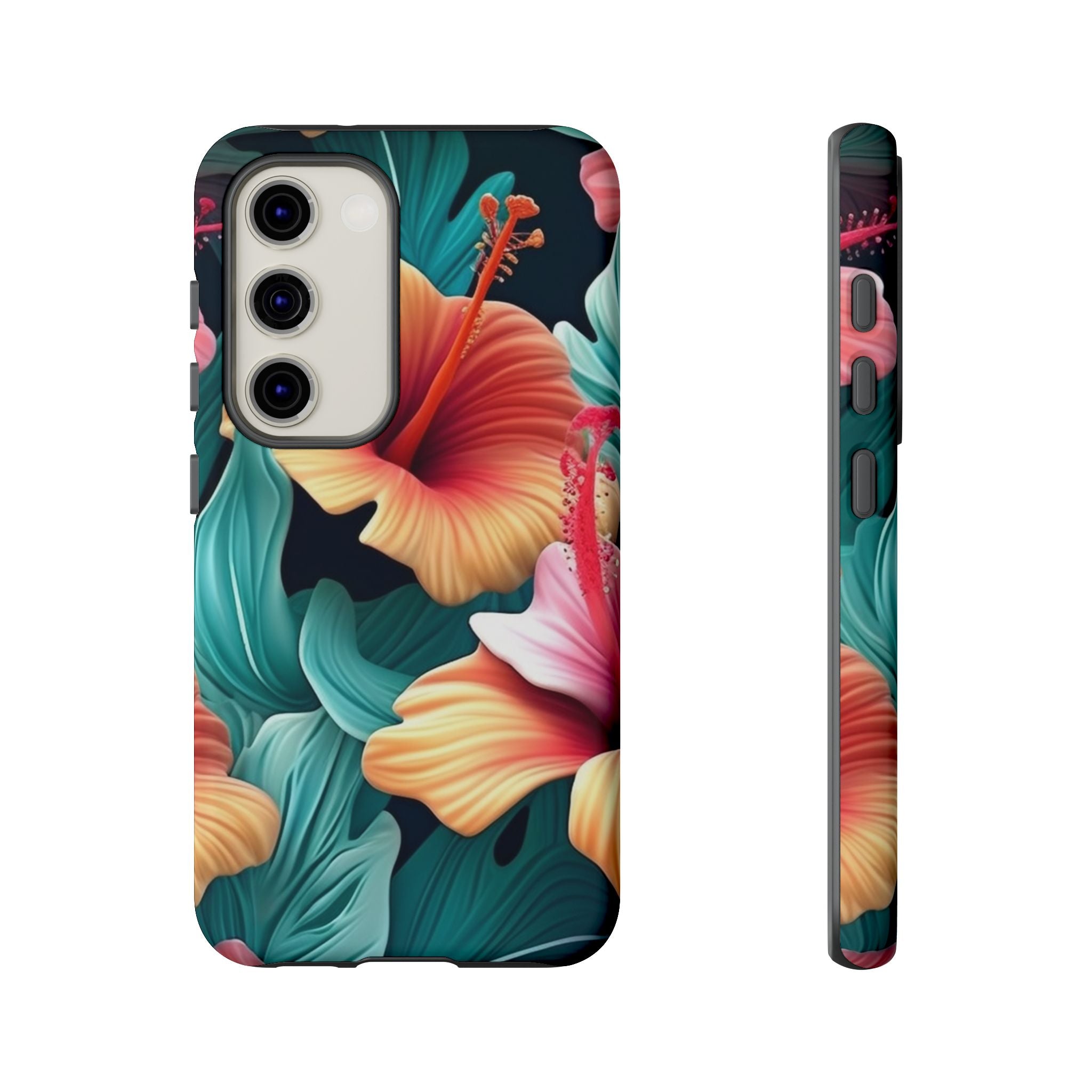 Vibrant Hibiscus Samsung Phone Case