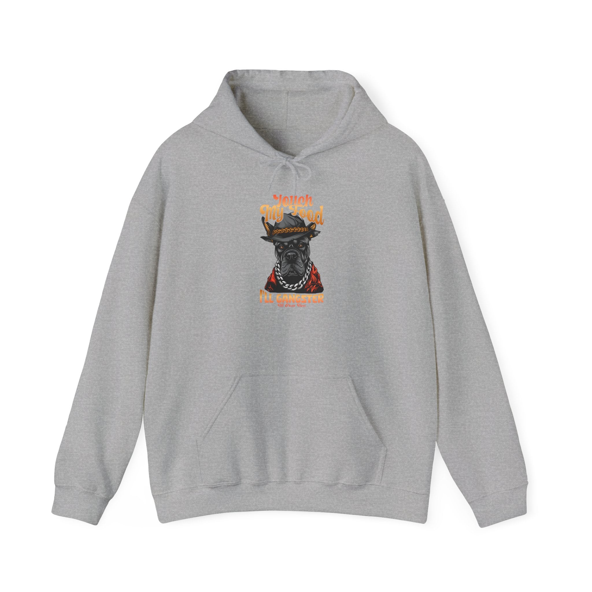 Gangster Dog Hoodie - Touch My Food