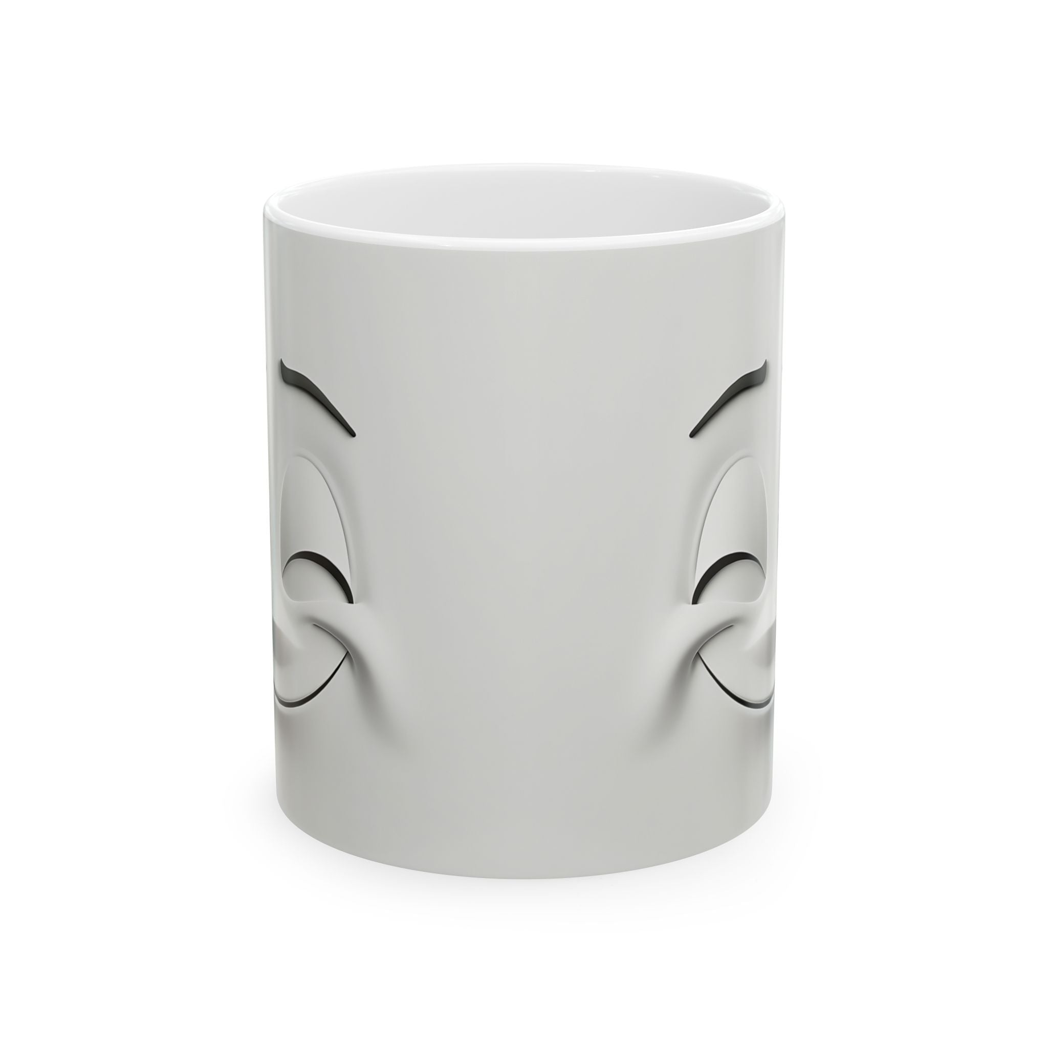 Winking Faces Mug - Cute Coffee Cup