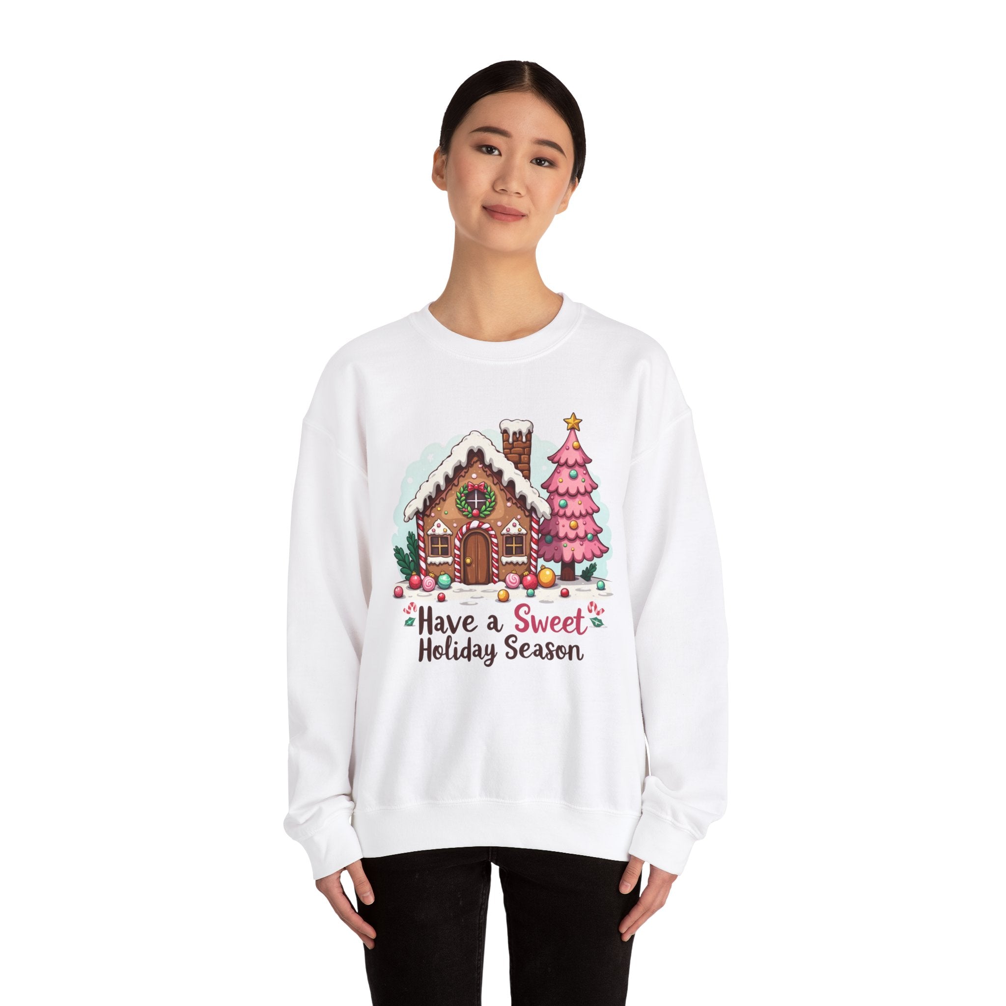 Gingerbread House Christmas Sweatshirt