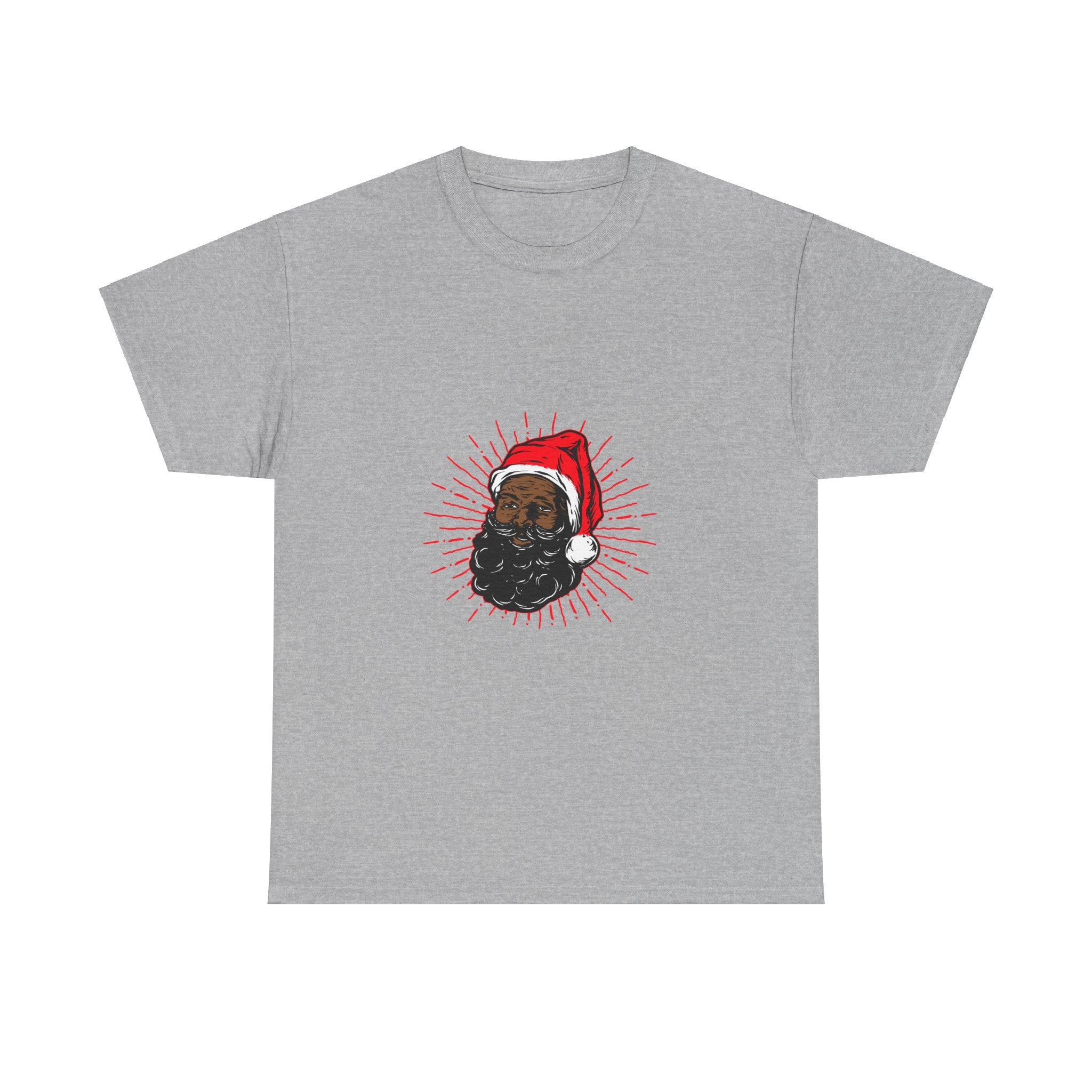 Black Santa Christmas T-Shirt