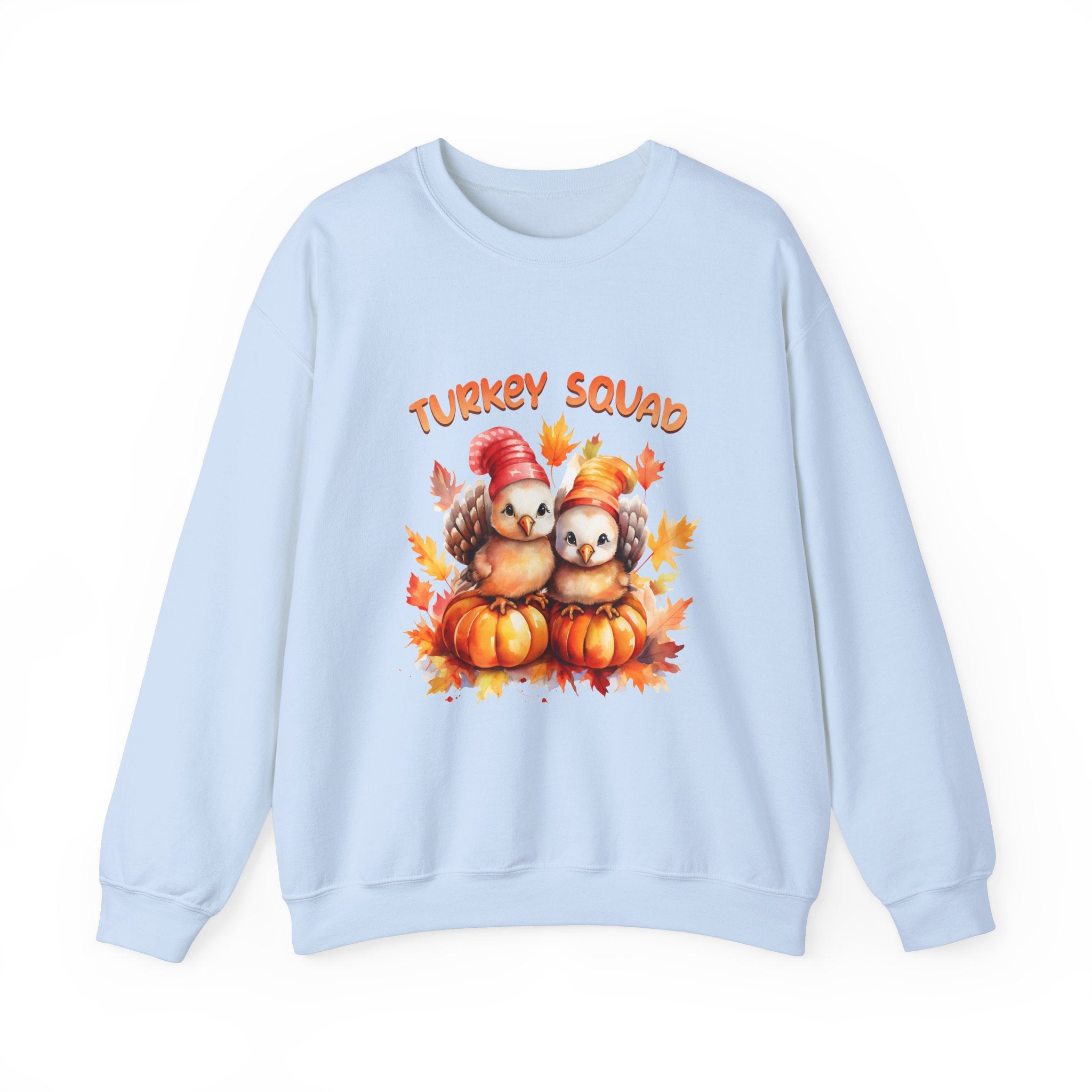 Turkey Squad Chick Thanksgiving Sweatshirt