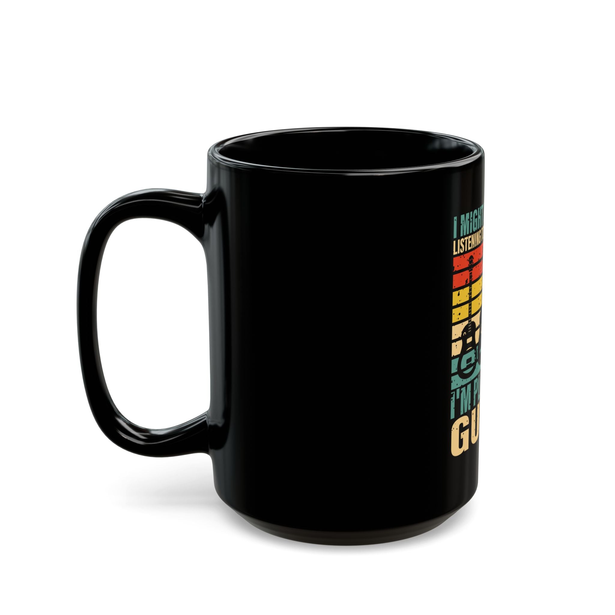 Guitar Lover Mug - Retro Music Gift