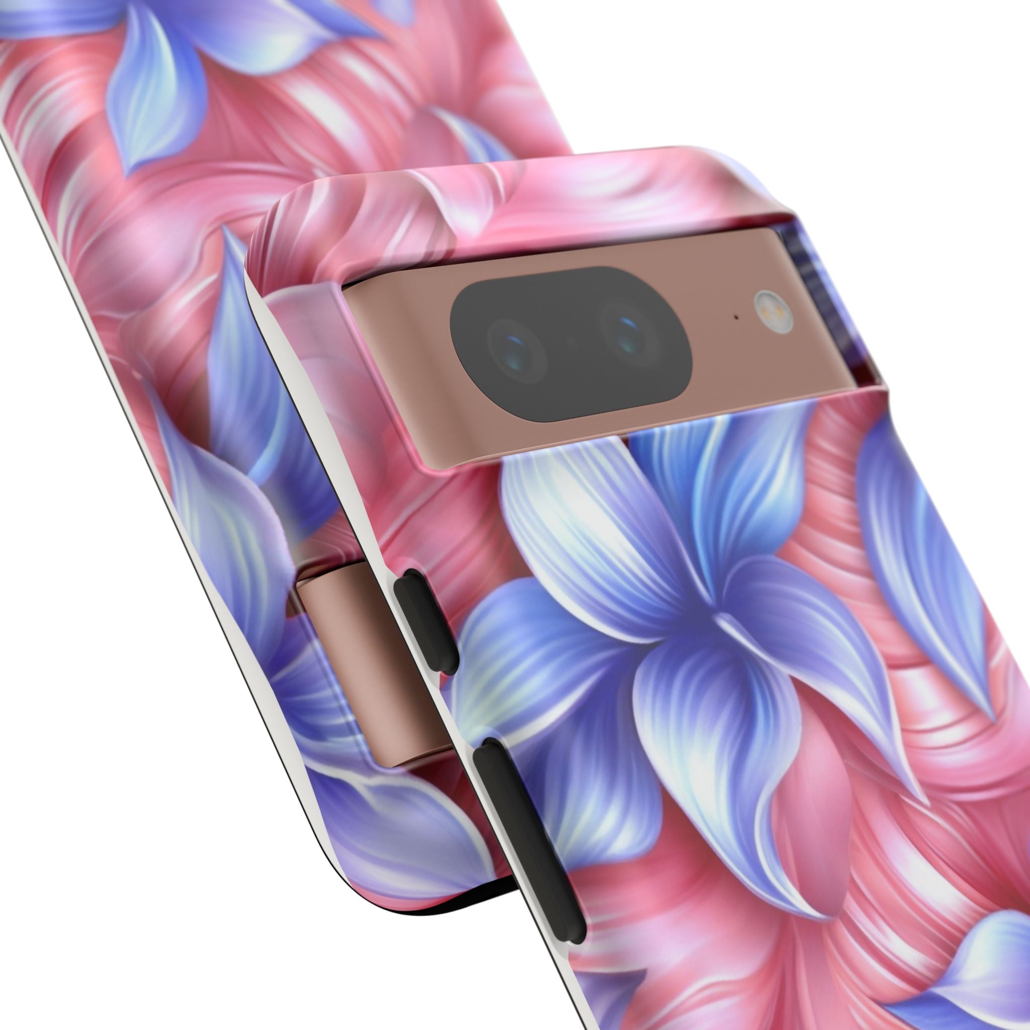 Whimsical Pink Flower Google Pixel Case (All Models)