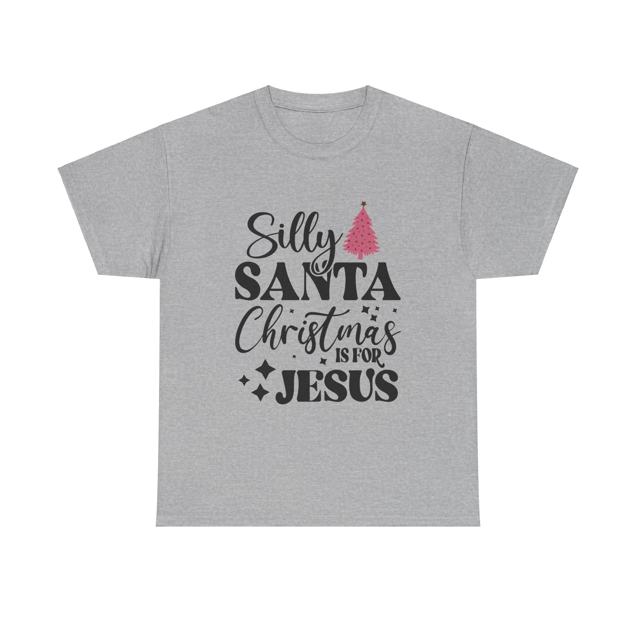 Pink Minimalist Christmas Tree T-Shirt