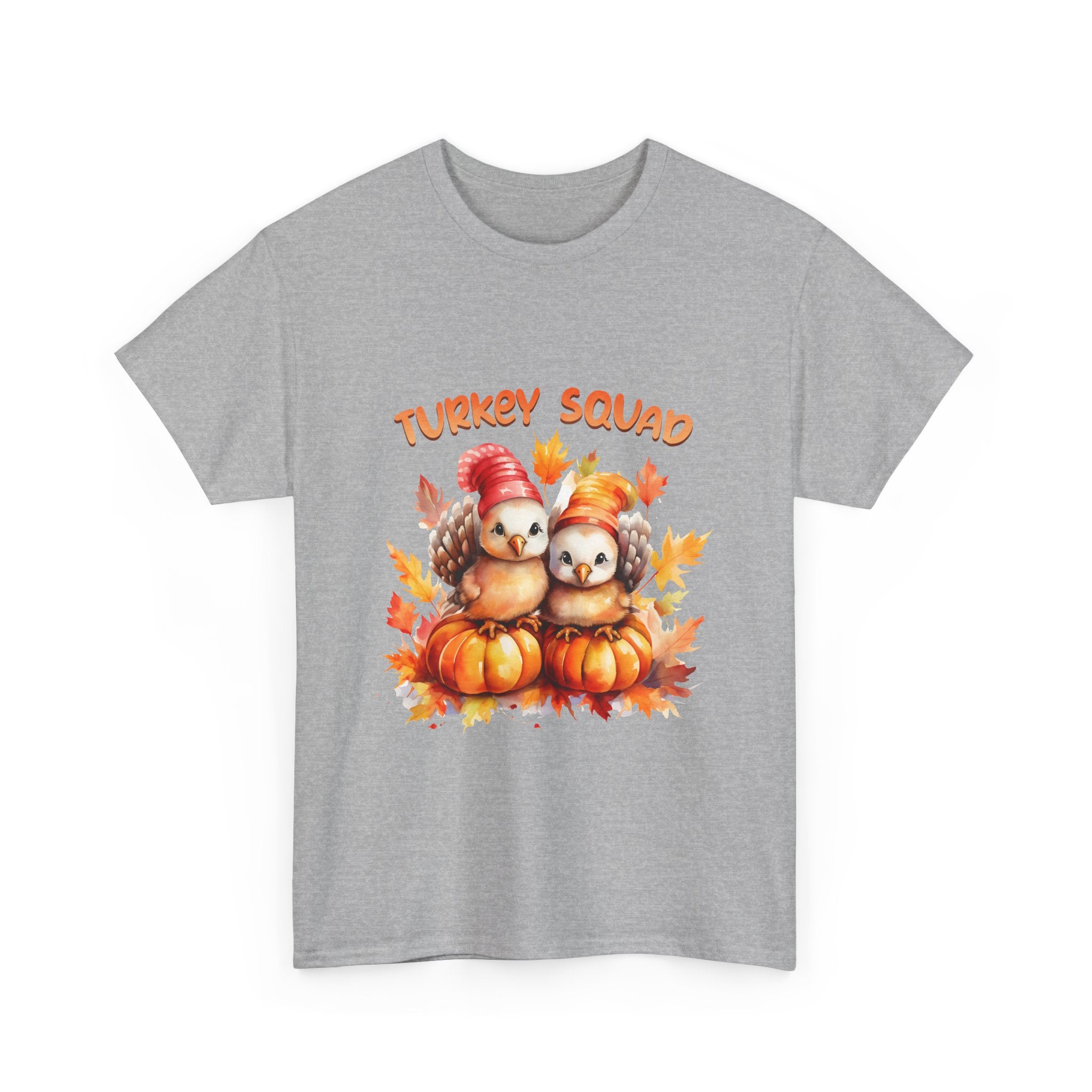 Turkey Squad: Cute Chicks Thanksgiving Tee