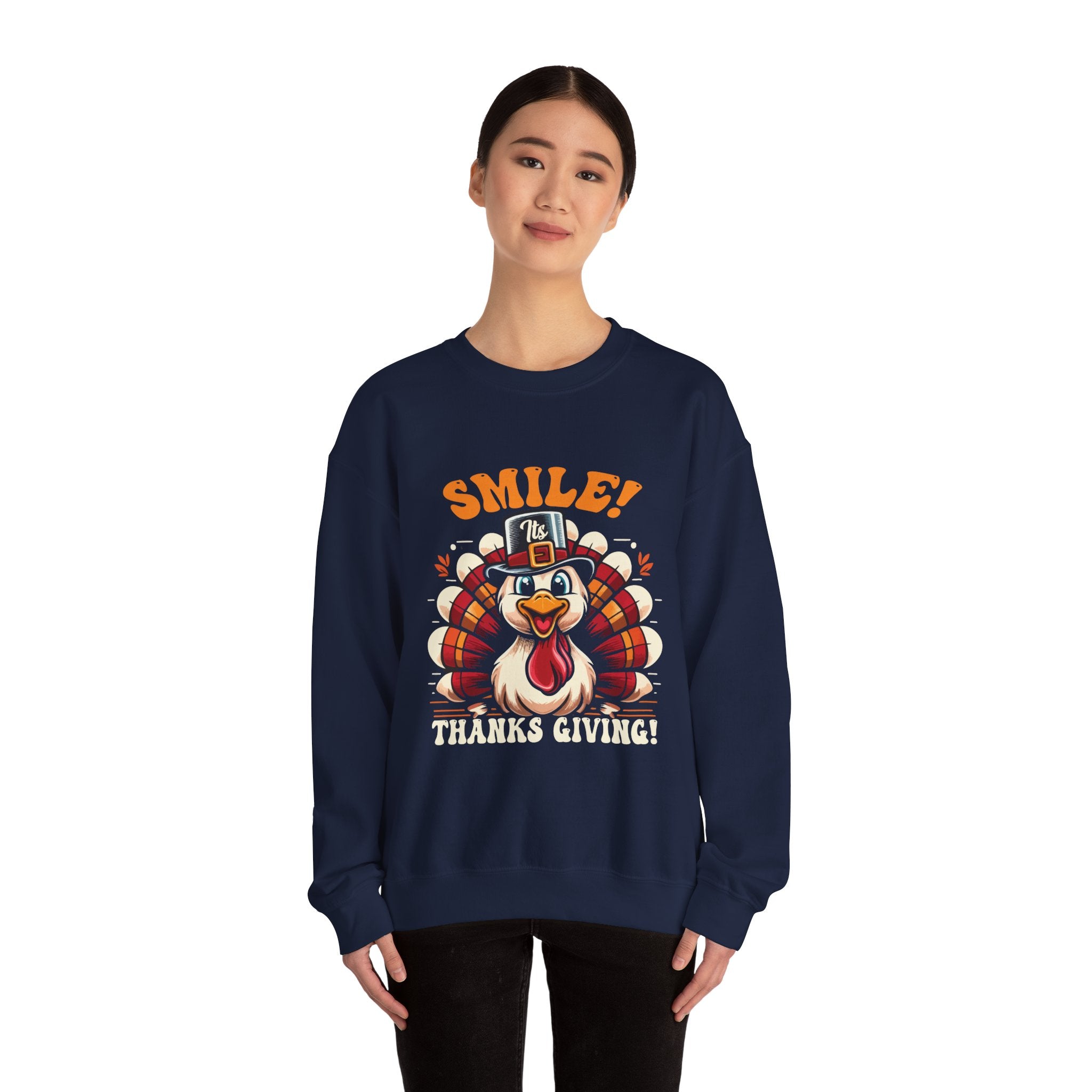 Smile! Thanksgiving Turkey Sweatshirt