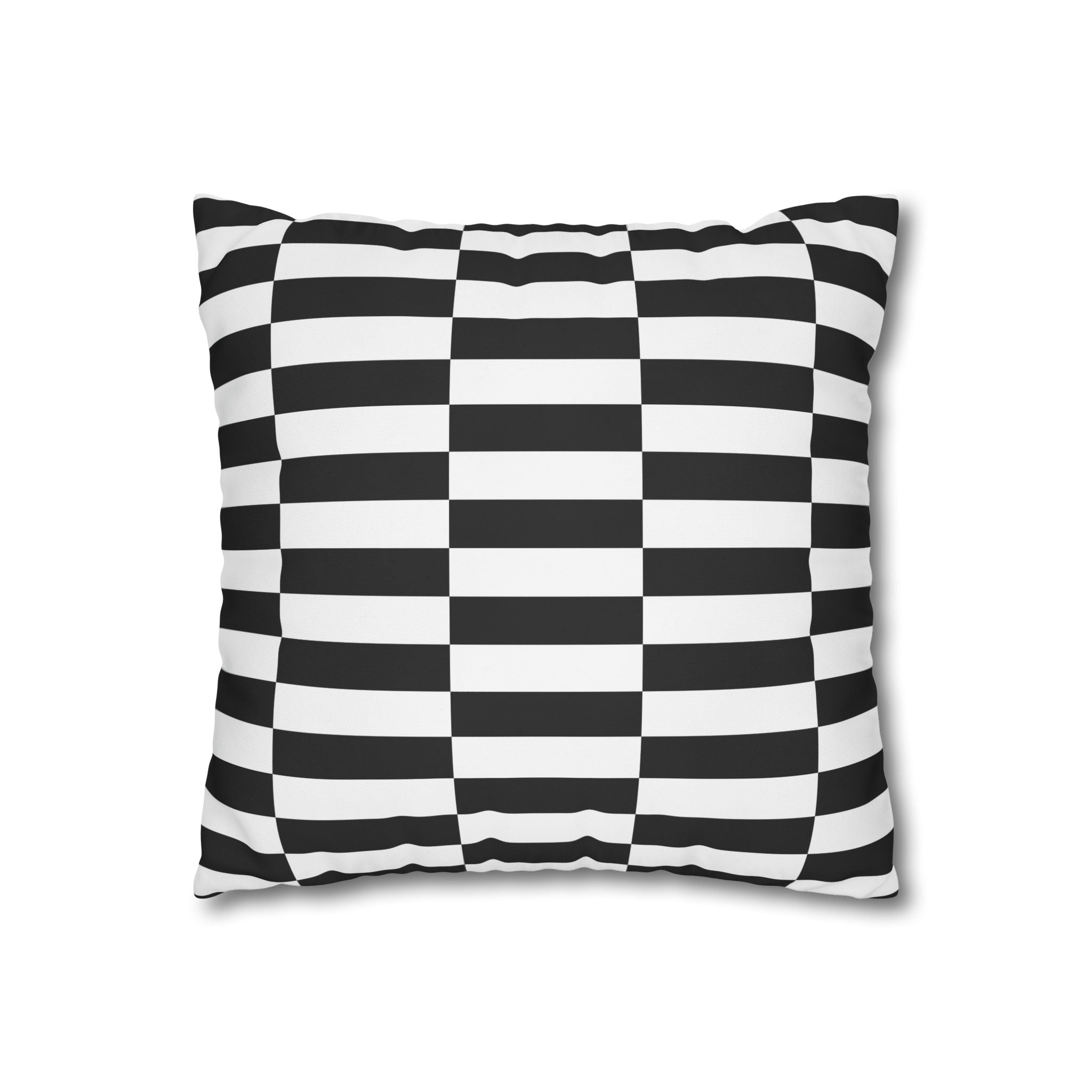 Monochrome Stripe Pillowcase - Modern Design