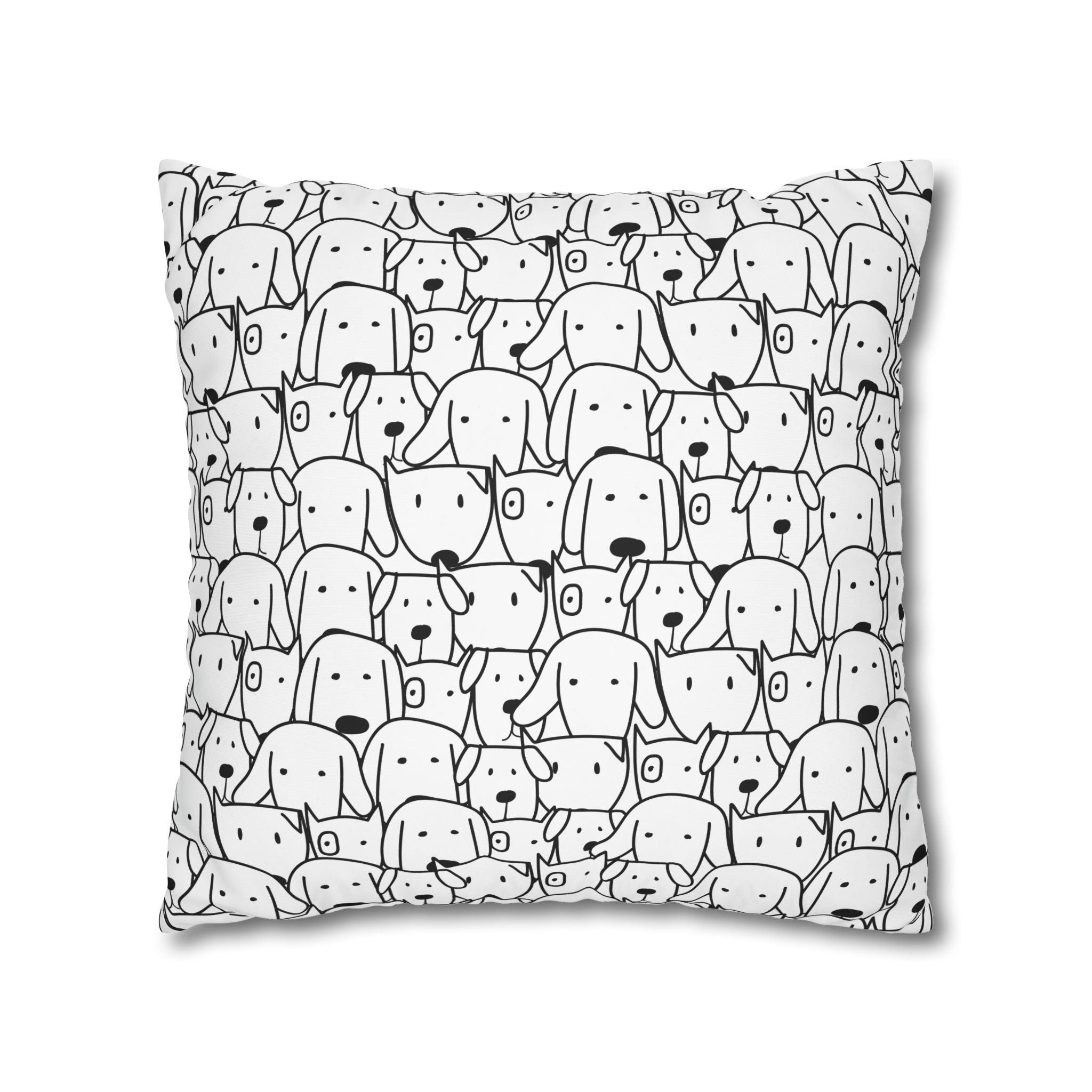 Cute Cartoon Dogs Pillowcase - Kids