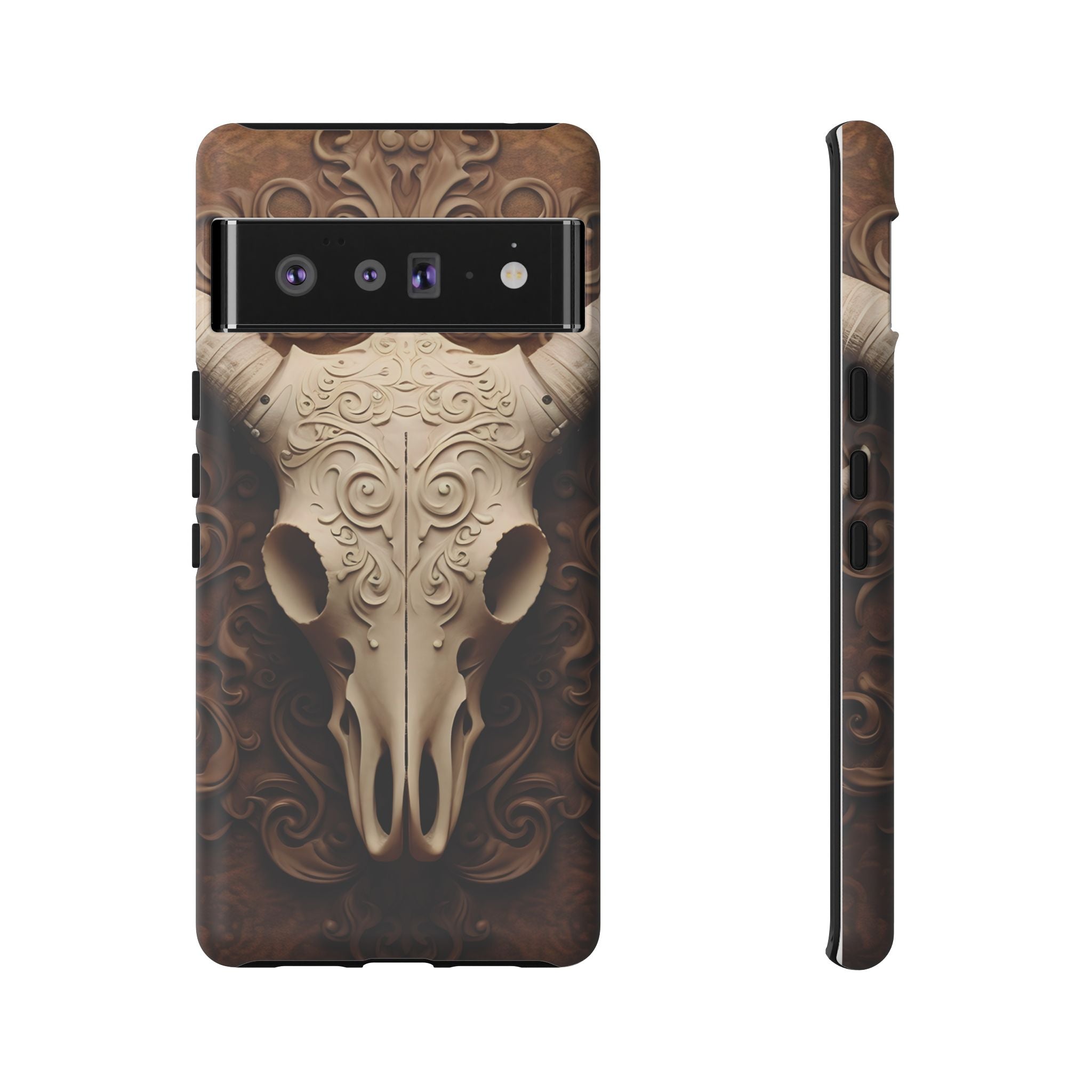 Baroque Ram Skull Google Pixel Case (All Models)