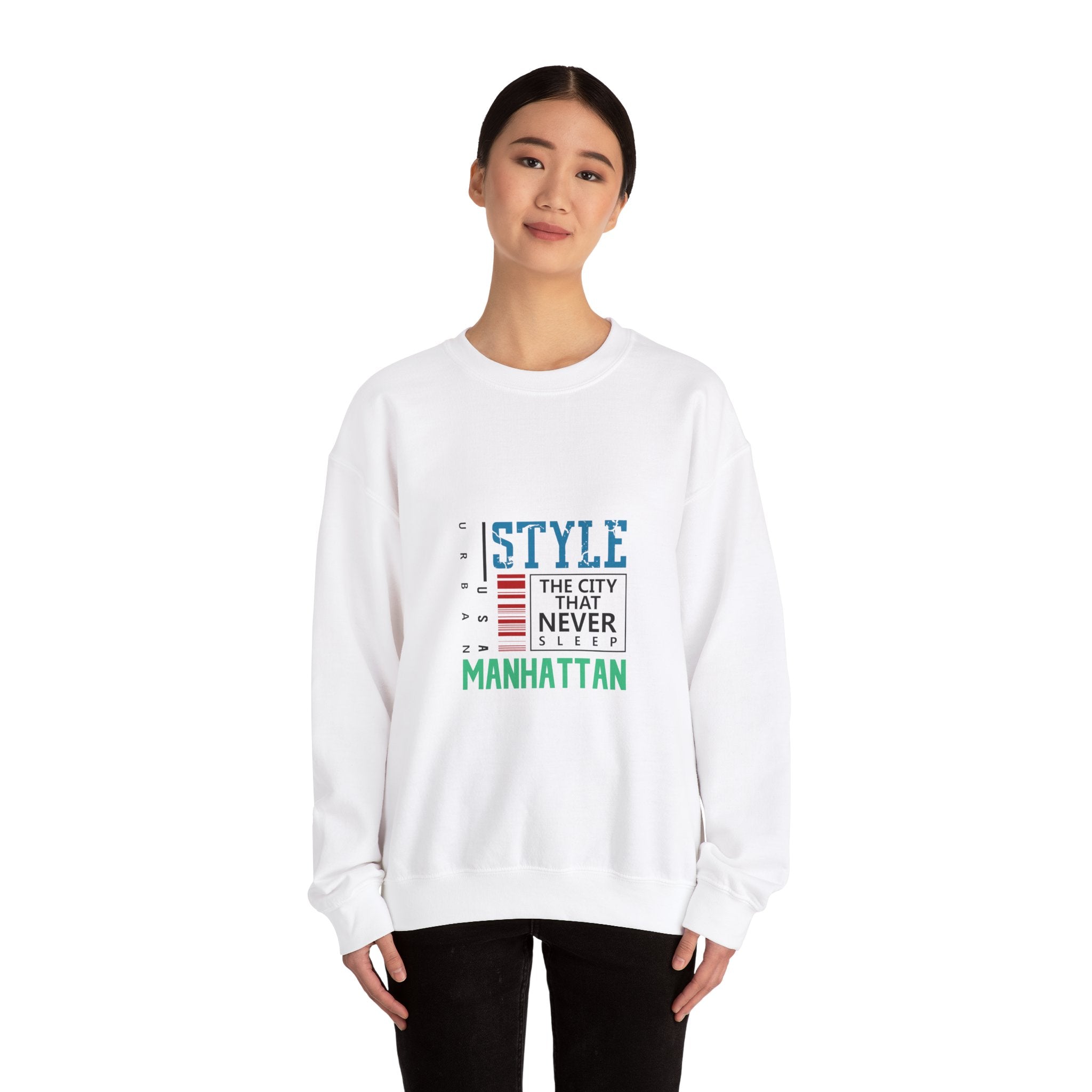 Manhattan Style Sweatshirt: Urban Busan