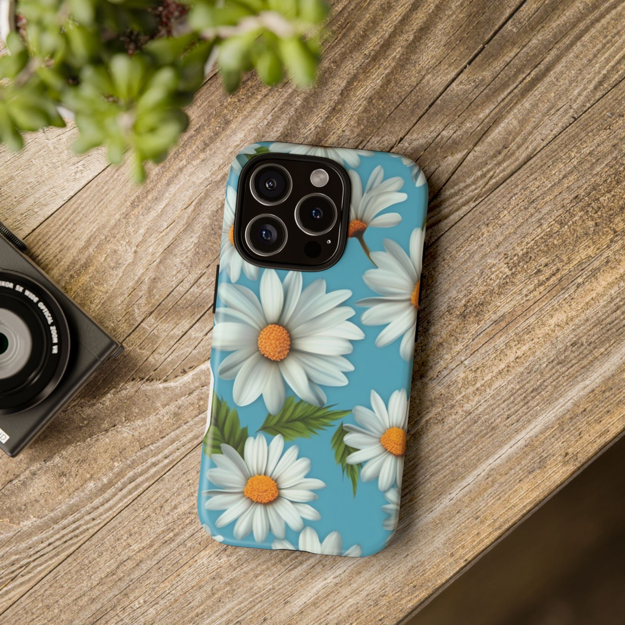 Vibrant Daisy Hexagon iPhone Case