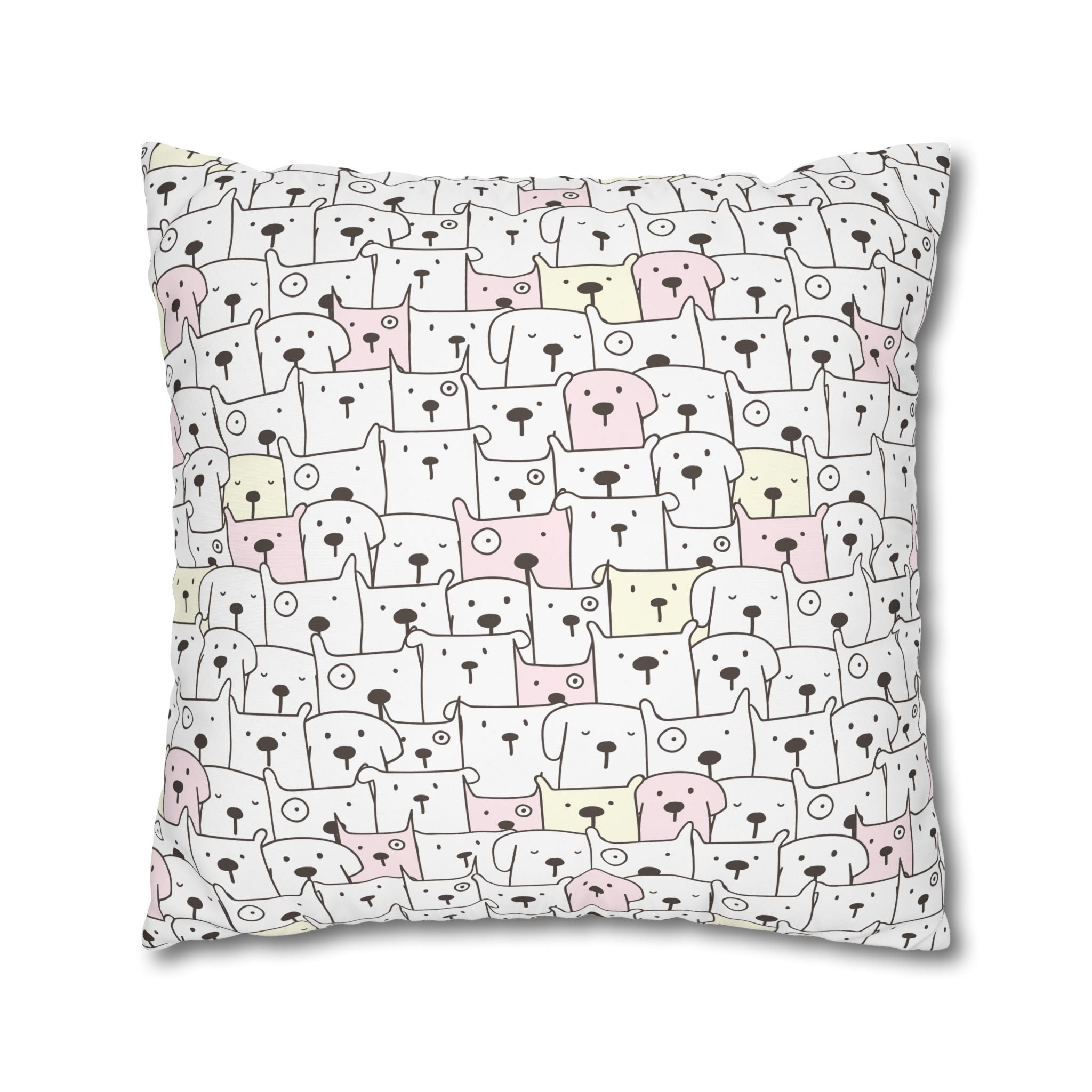 Cute Cartoon Dog Pillowcase