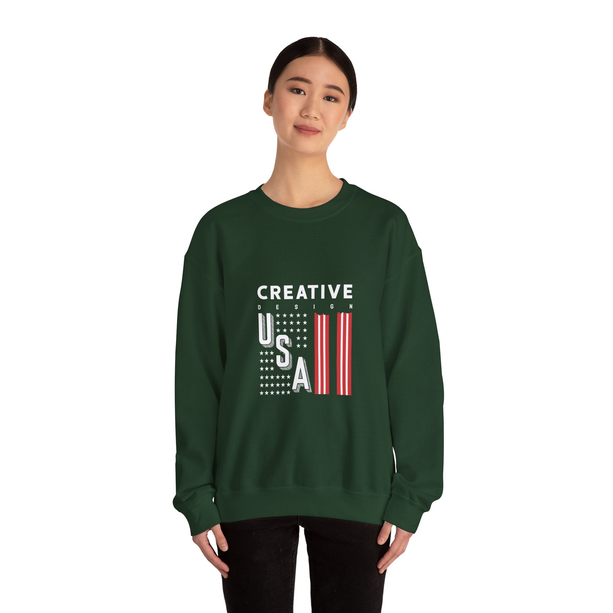 USA Creative Design Vintage Sweatshirt