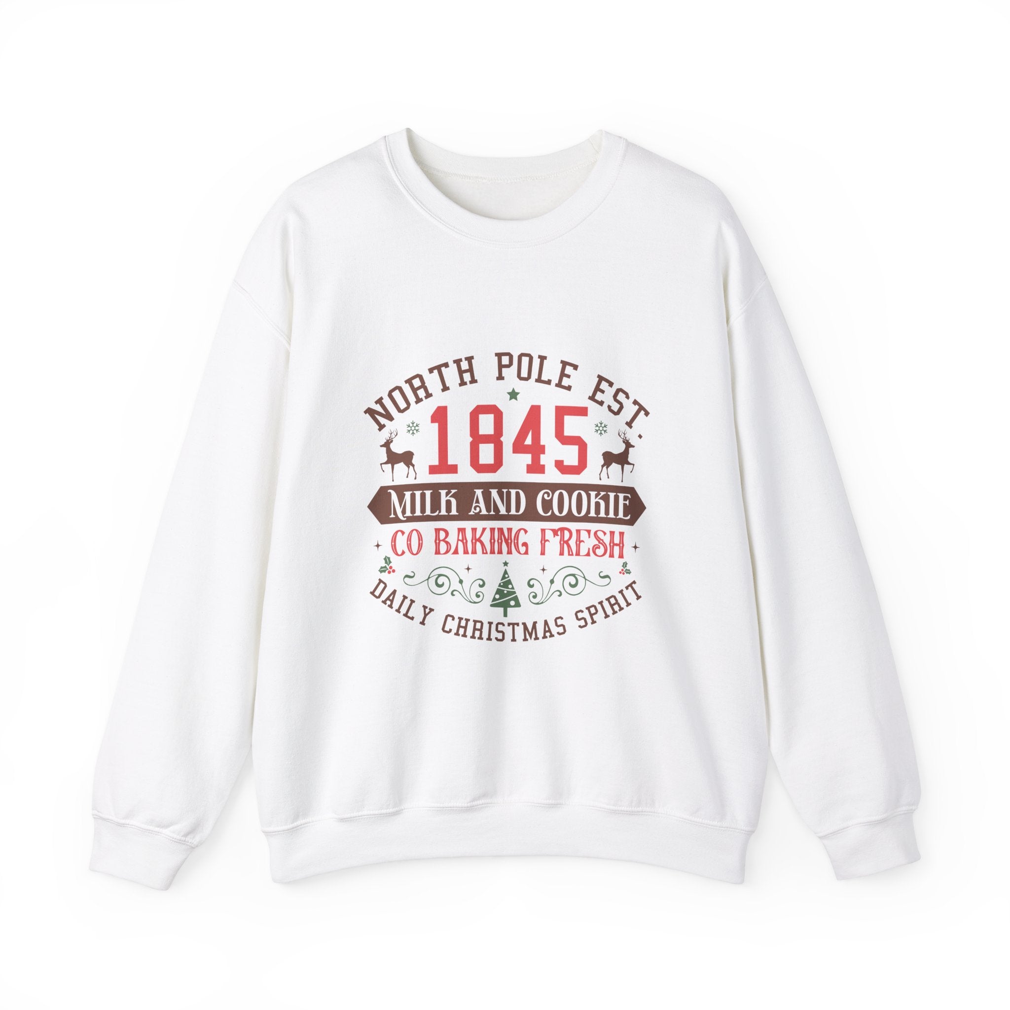 1845 North Pole Est. Christmas Sweatshirt