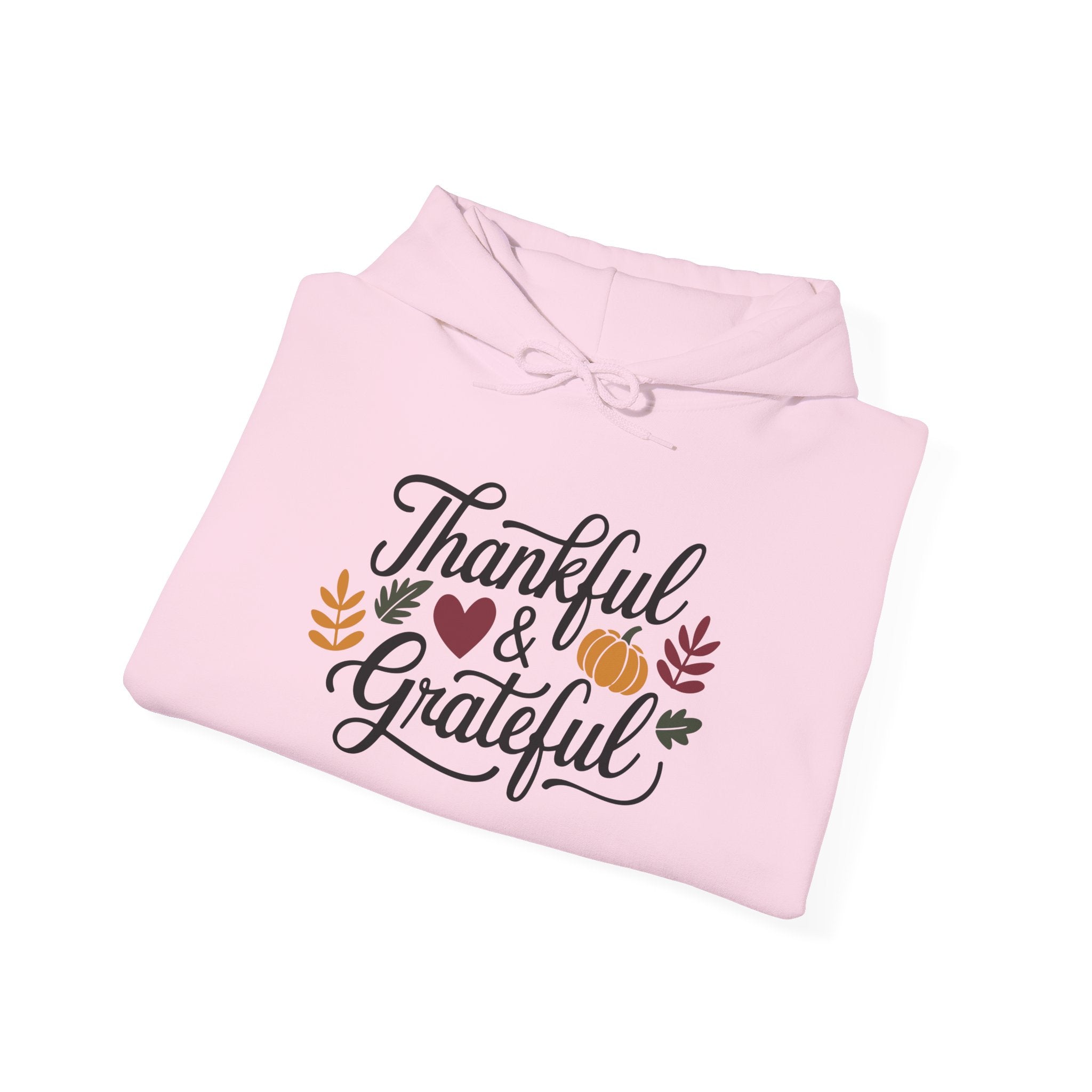 Thankful & Grateful Autumn Hoodie