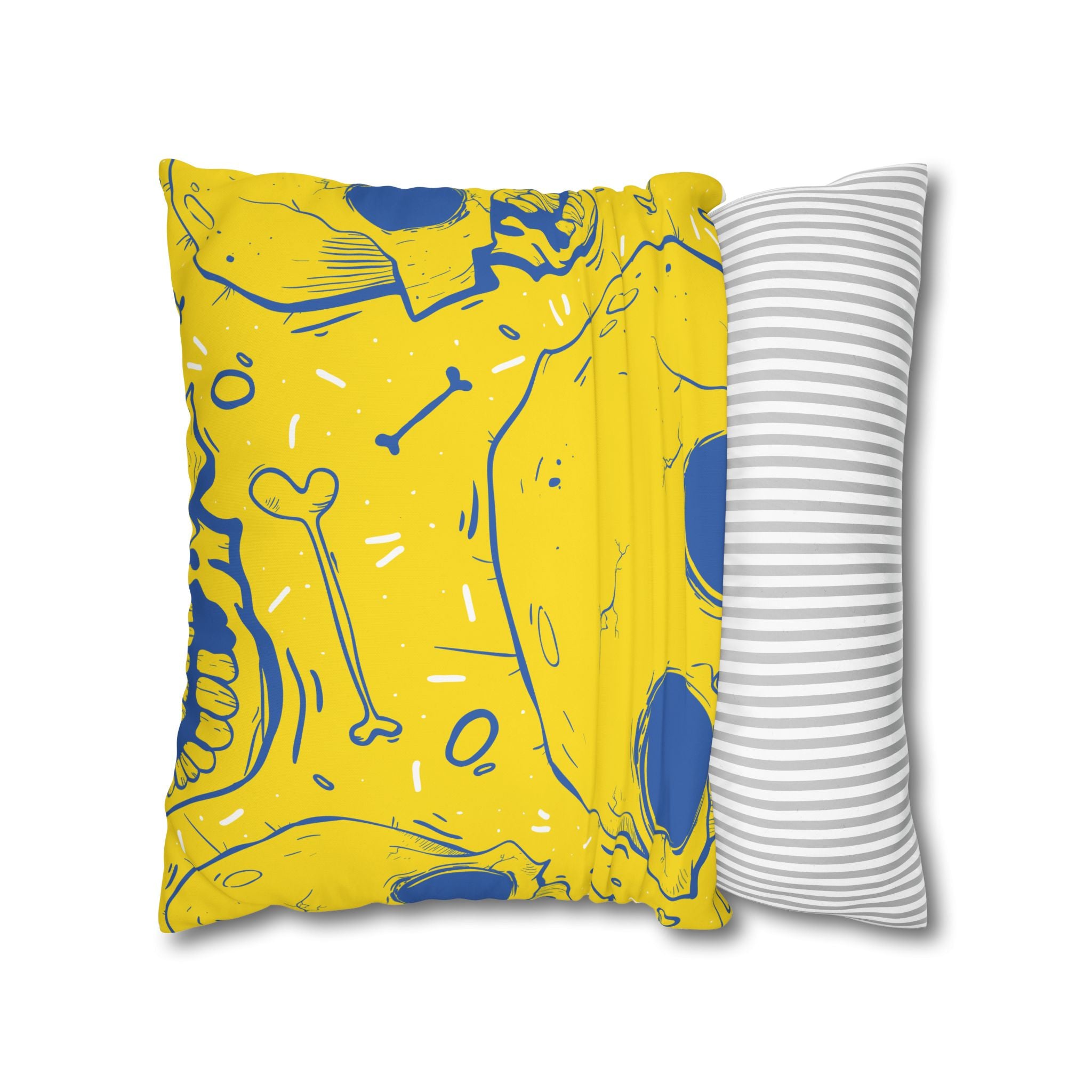 Skull & Bones Pop Art Pillowcase