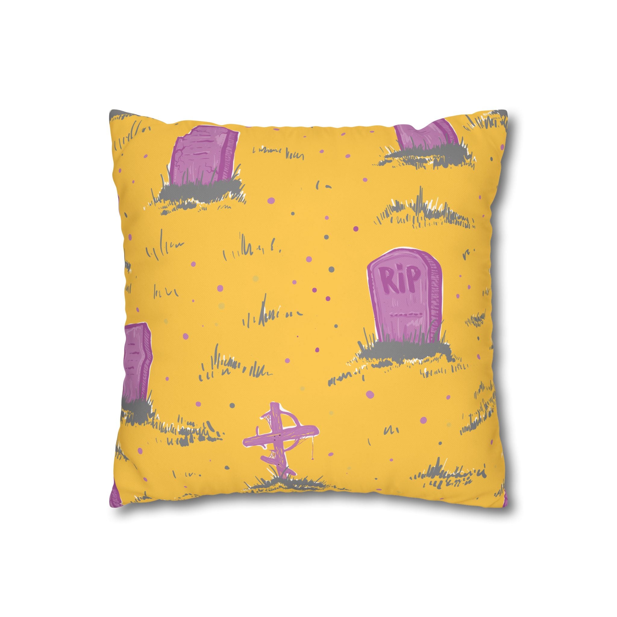 Spooky Cute Graveyard Pillowcase