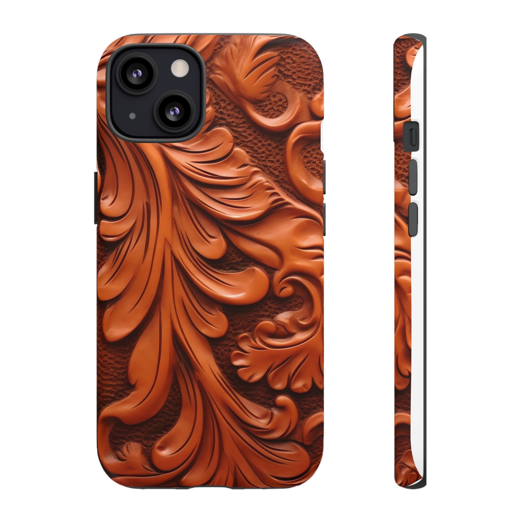 Baroque Acanthus Hexagon iPhone Case