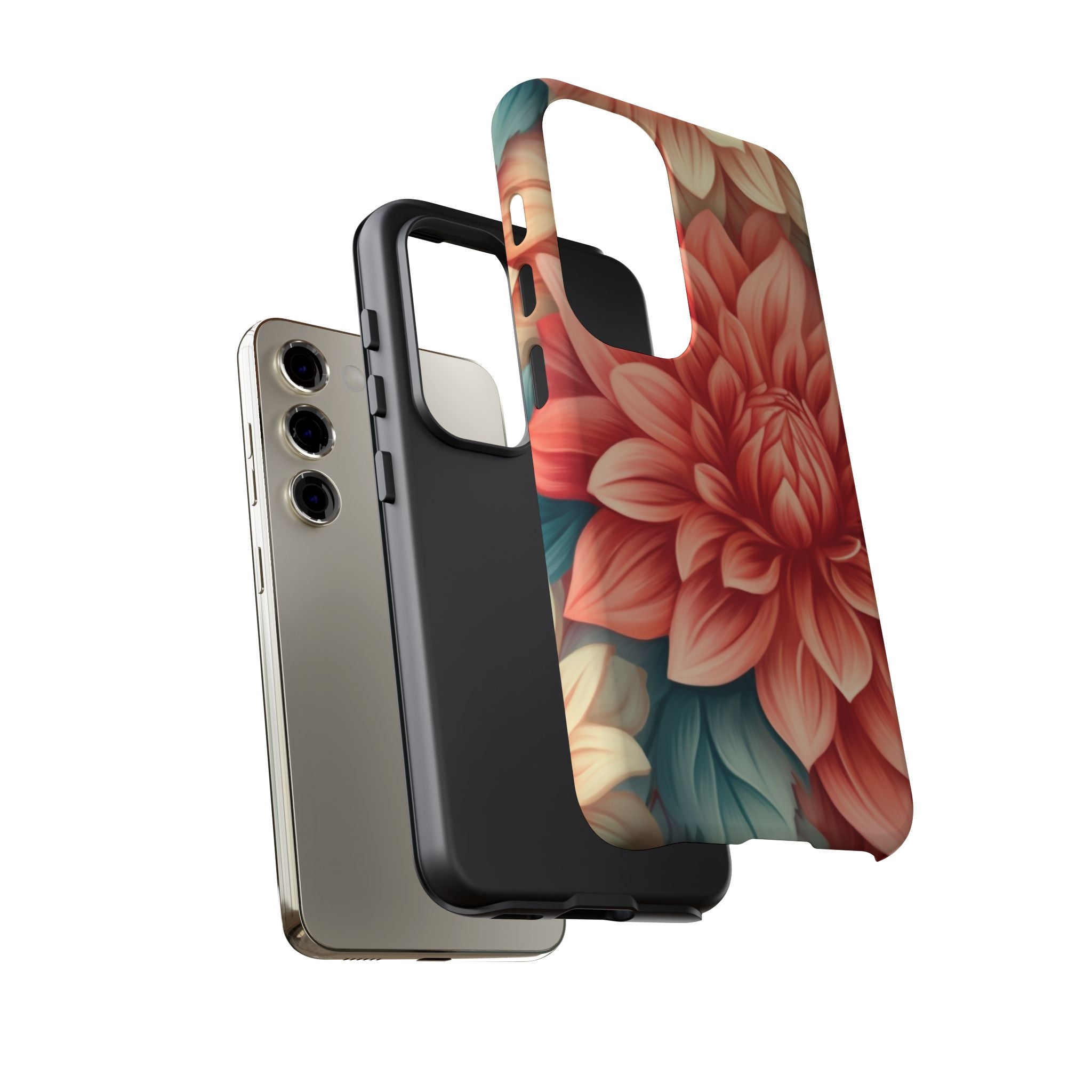 Dahlia Bloom Samsung Phone Case