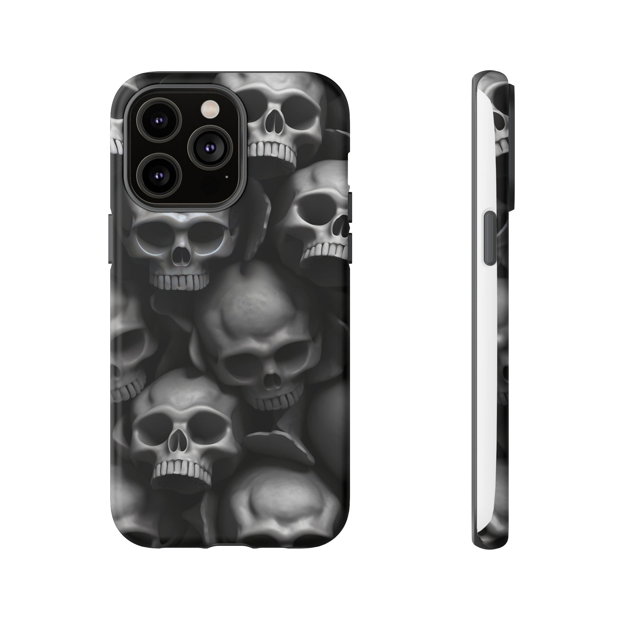 Memento Mori: Hexagon Stone iPhone Case