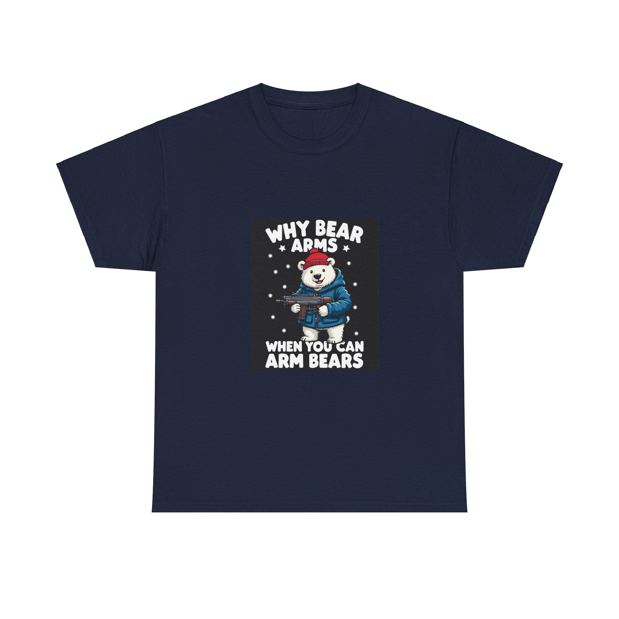 Arm Bears: Funny Polar Bear Gun T-Shirt