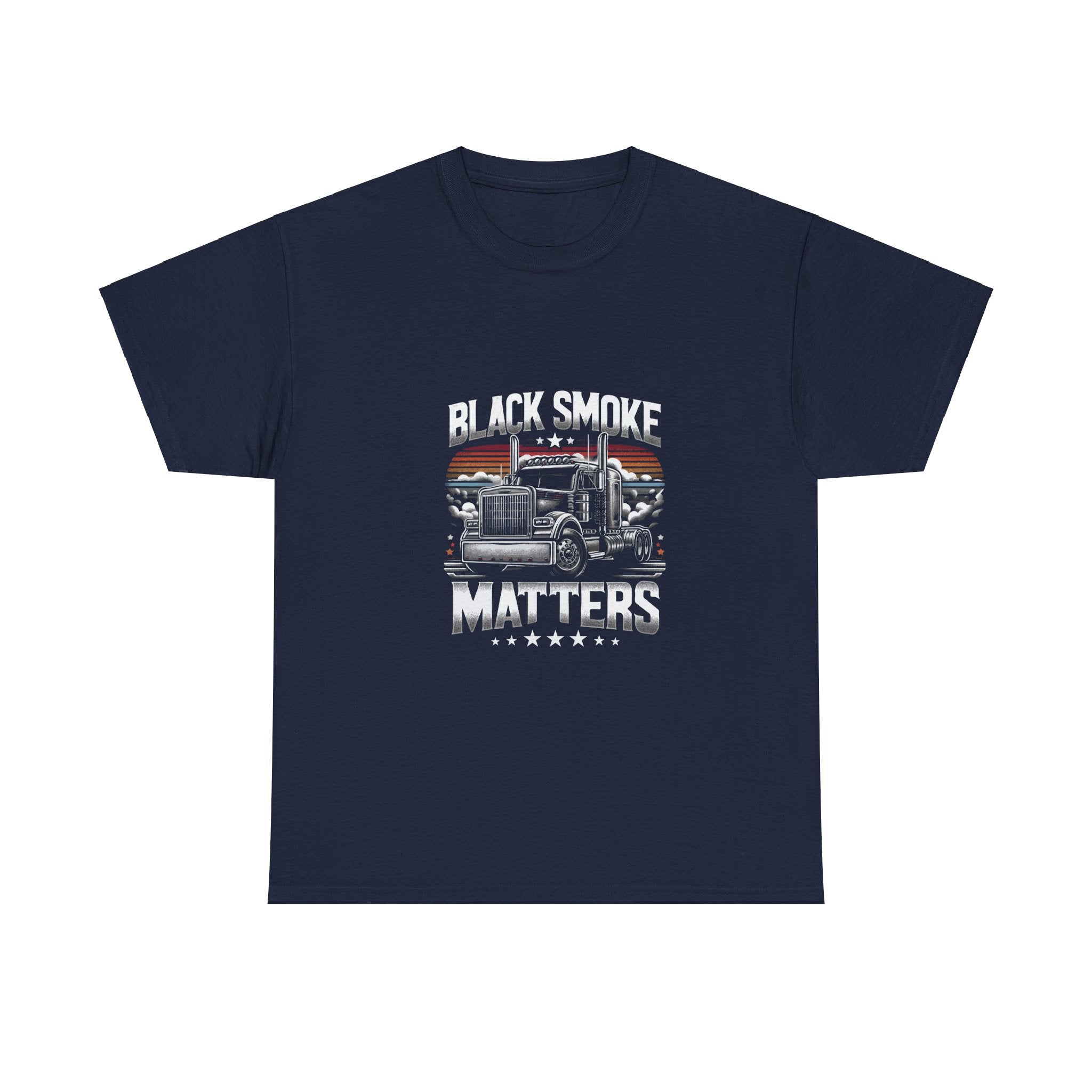 Vintage Truck Black Smoke Matters Tee