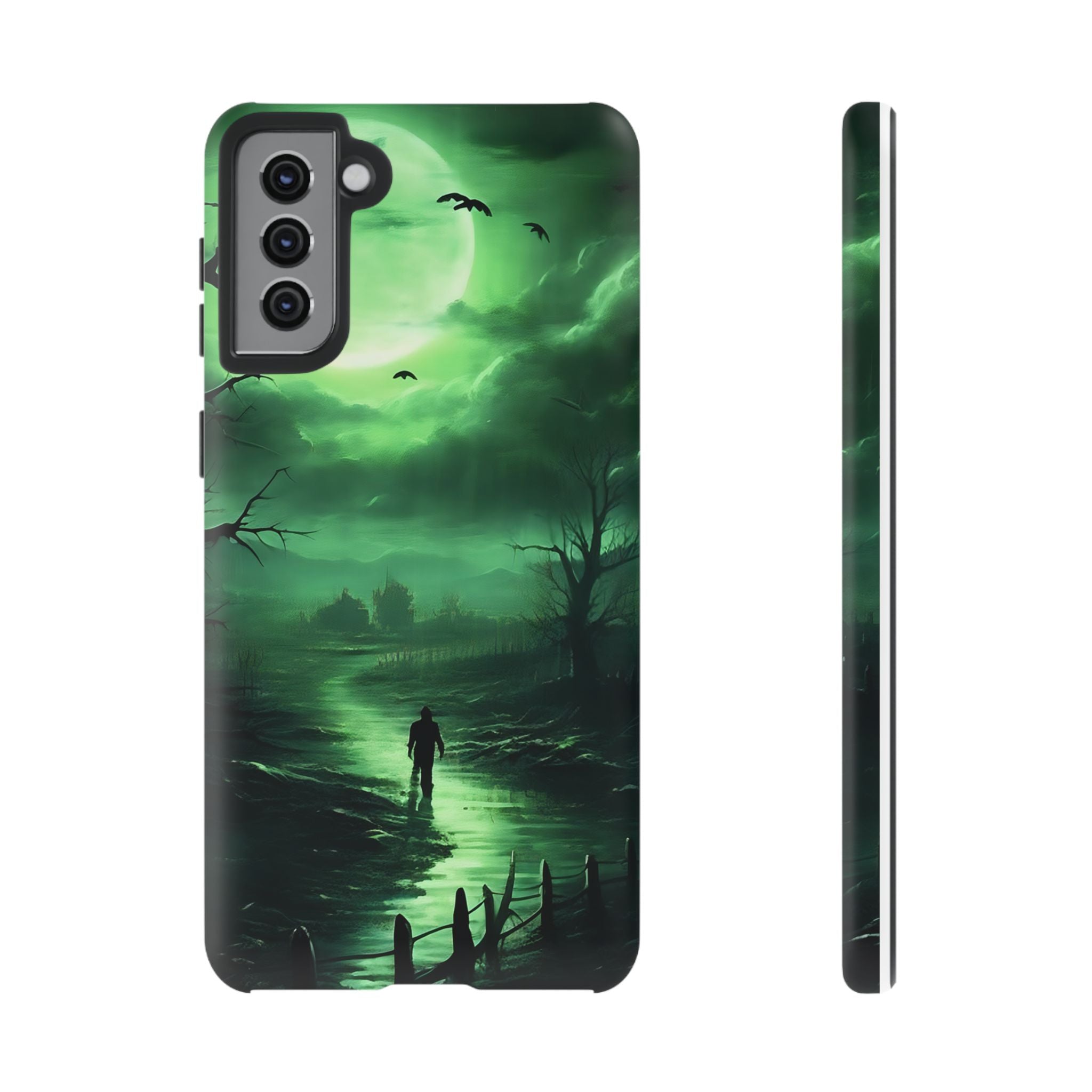 Eerie Swamp Moon Samsung Case