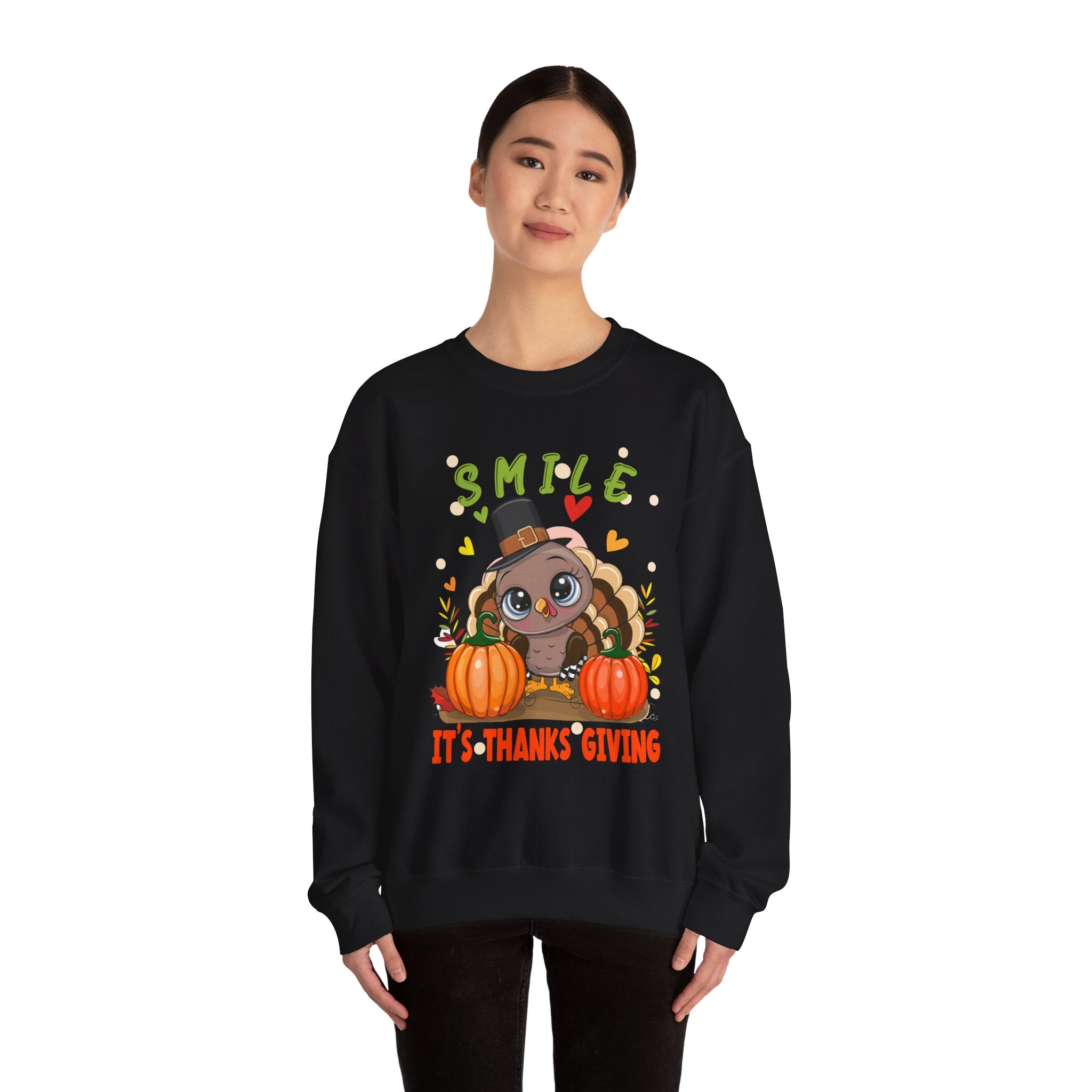 Cute Turkey Thanksgiving Sweatshirt