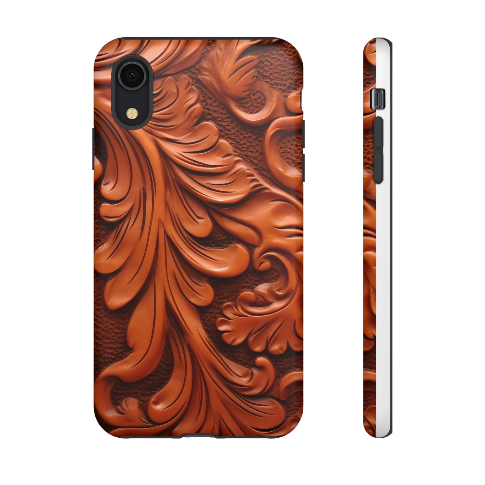 Baroque Acanthus Hexagon iPhone Case