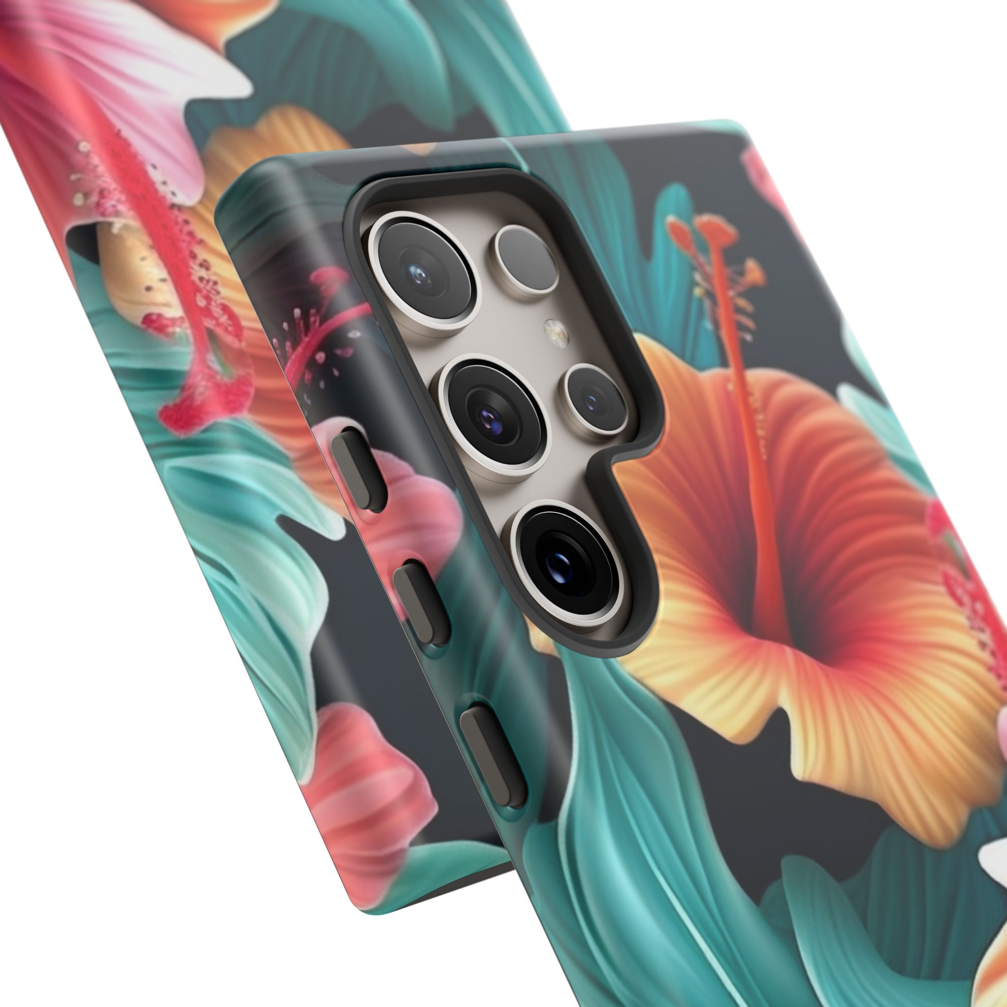 Vibrant Hibiscus Samsung Phone Case