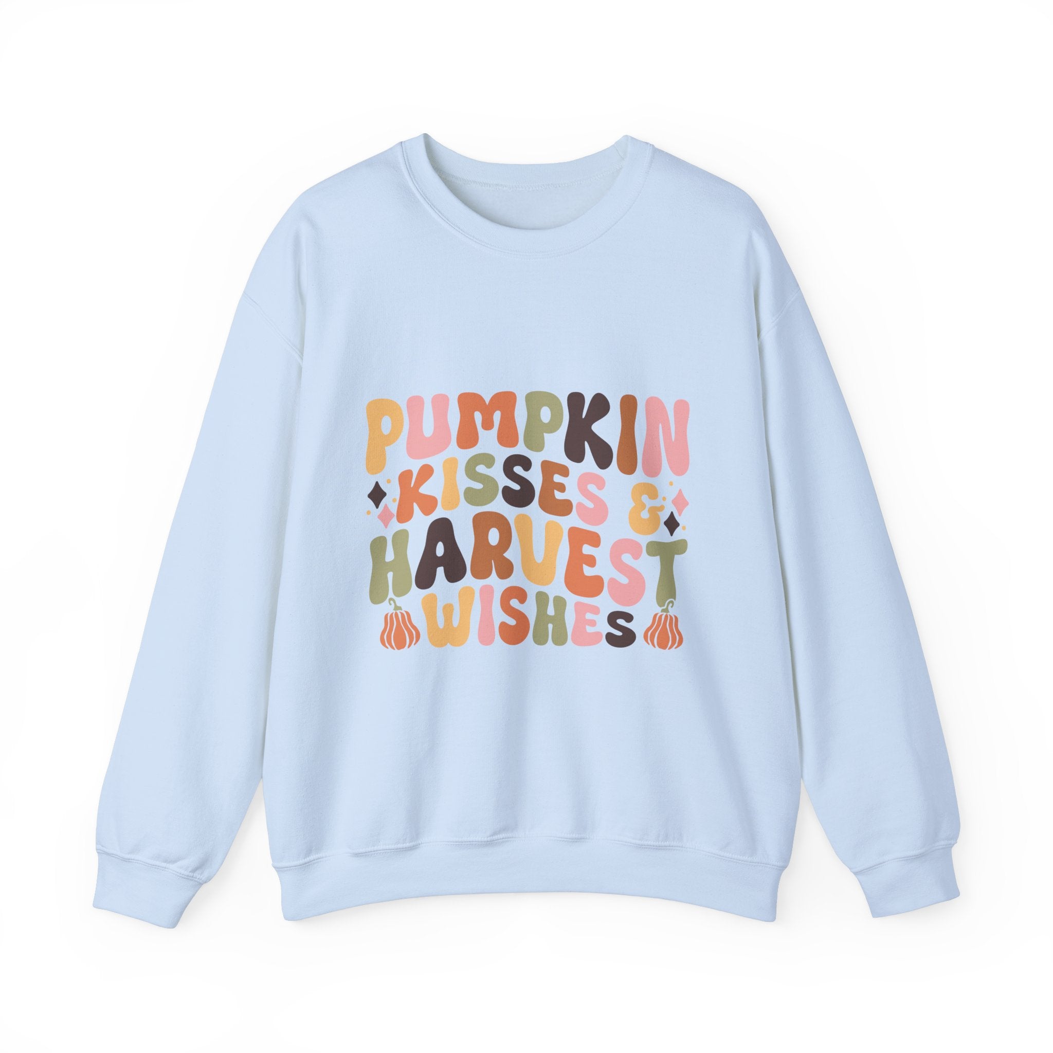 Pumpkin Kisses Harvest Wishes Sweatshirt