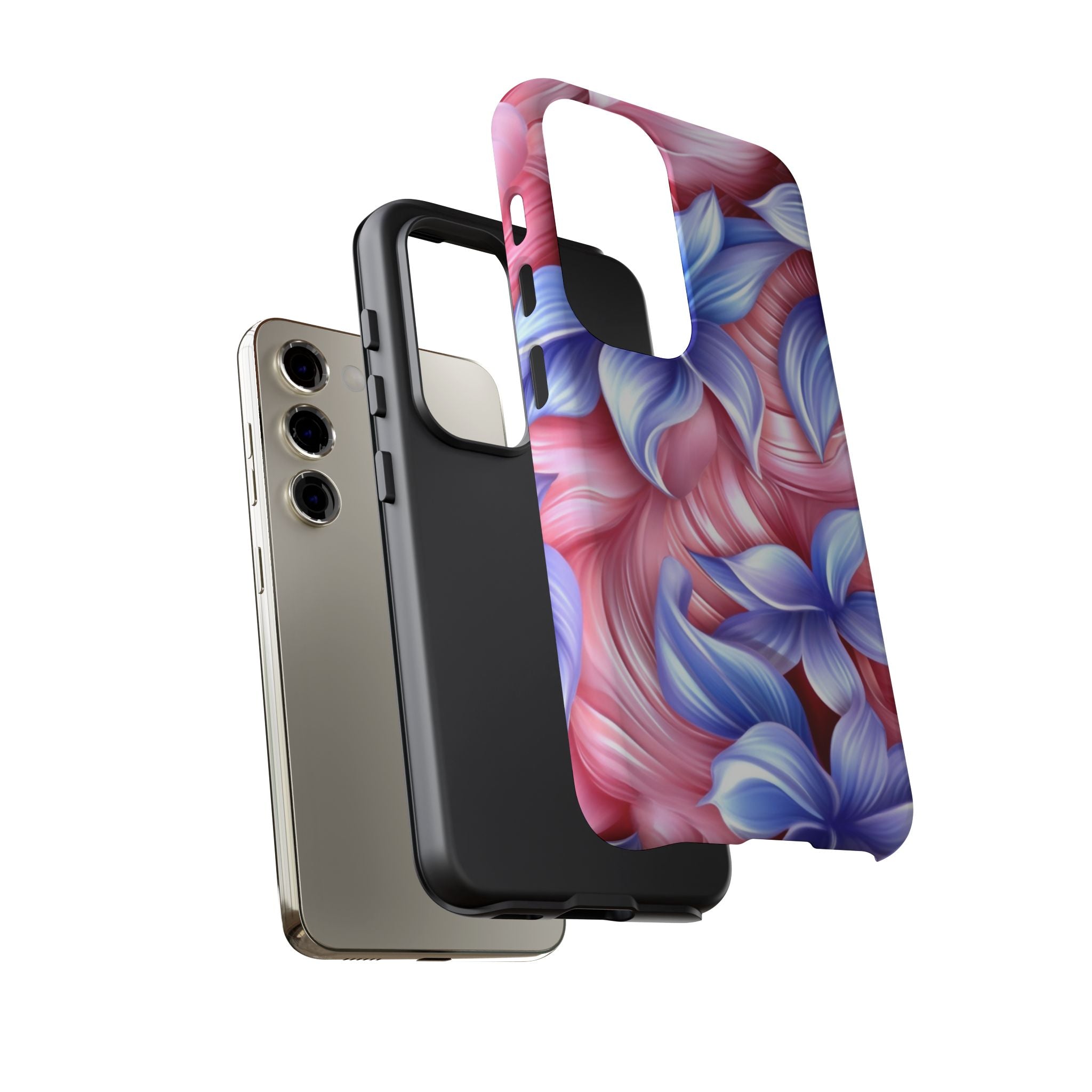 Dreamy Pink Floral Samsung Case