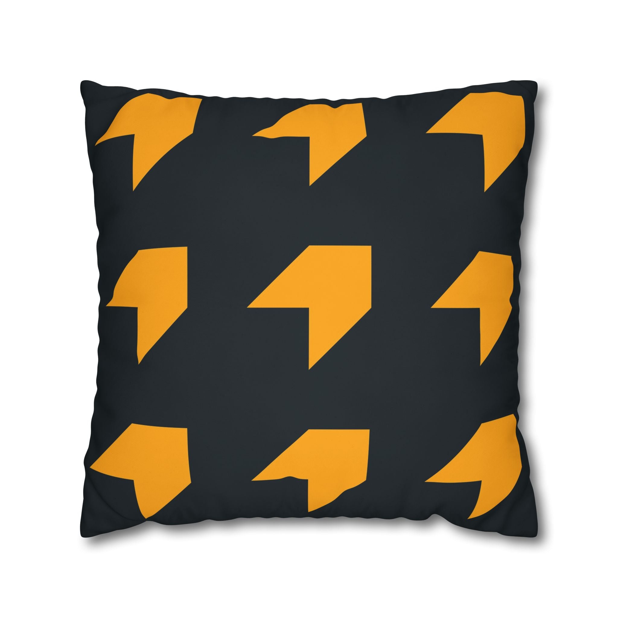 Geometric Arrow Orange Pillowcase