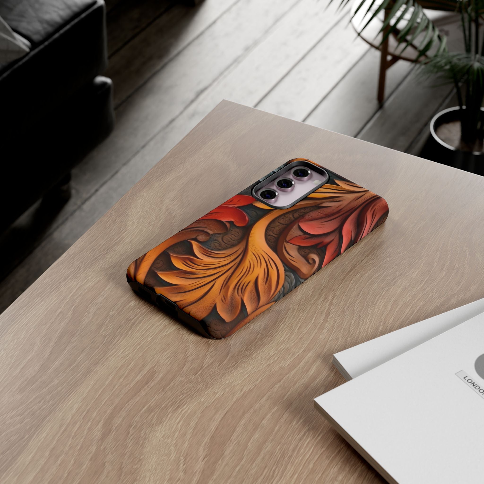 Baroque Floral Samsung Phone Case