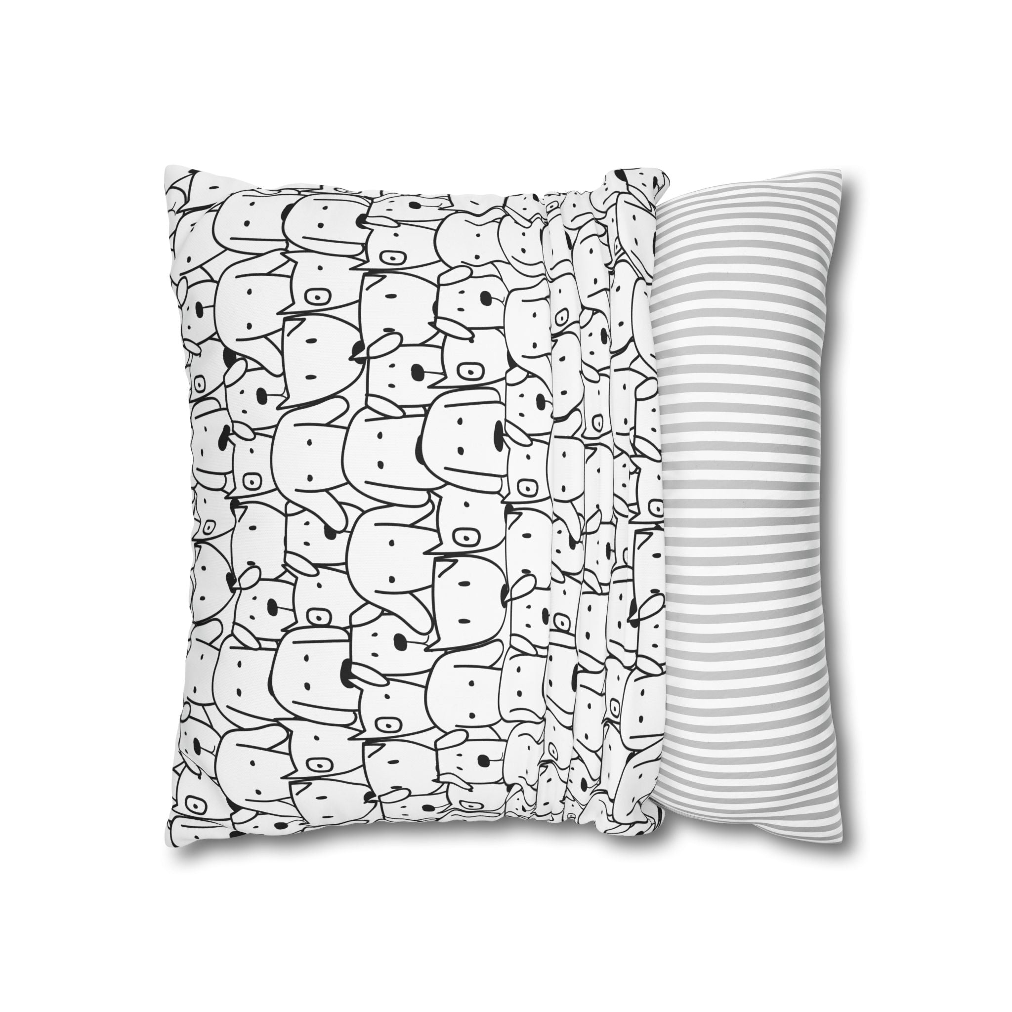 Cute Cartoon Dogs Pillowcase - Kids