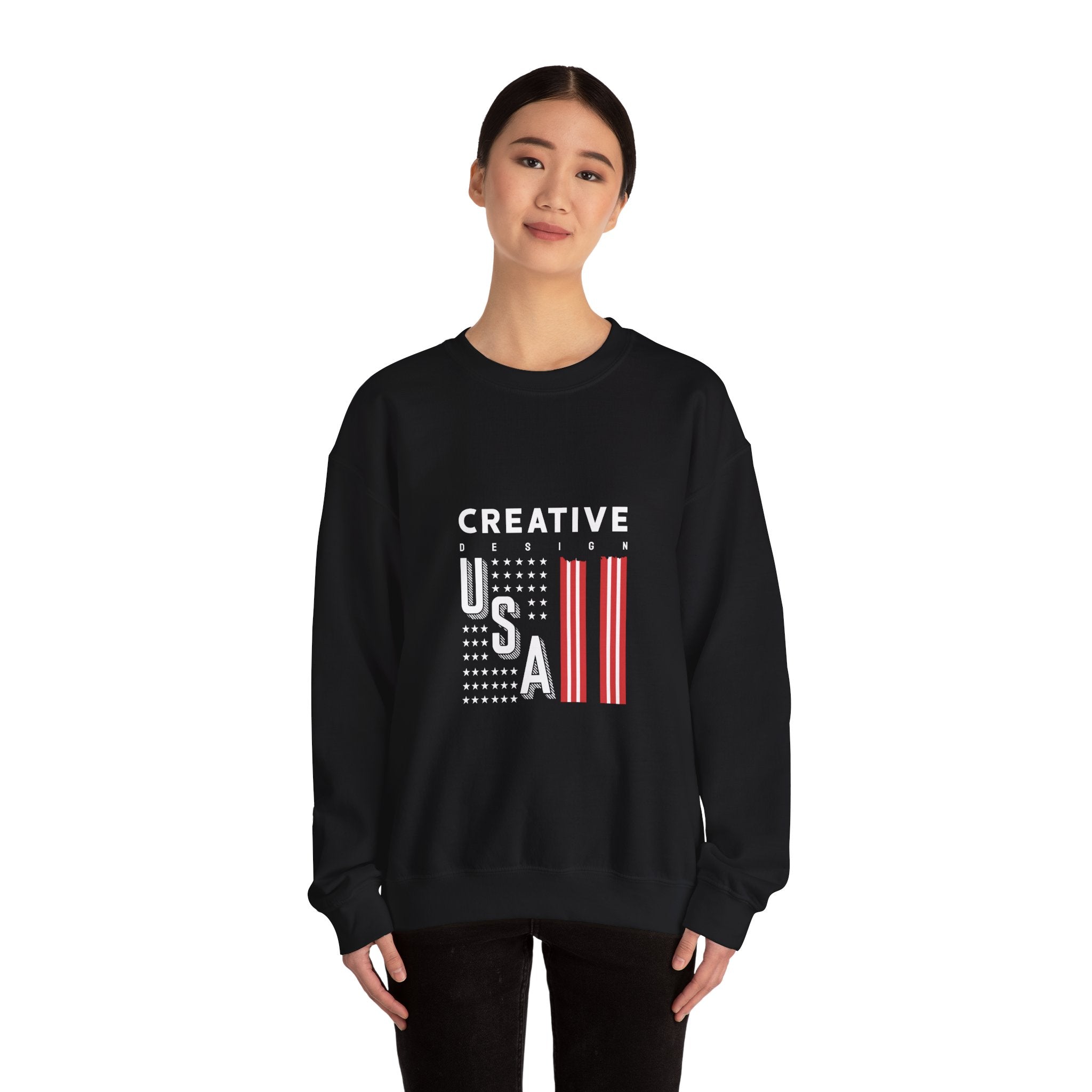 USA Creative Design Vintage Sweatshirt