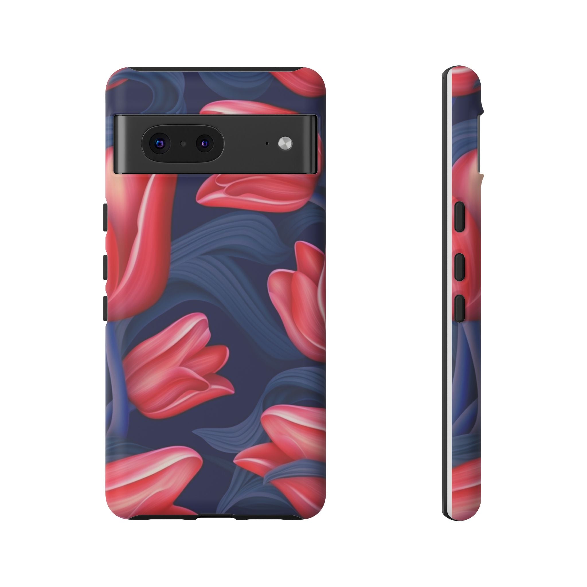 Vibrant Red Tulips Google Pixel Case (All Models)