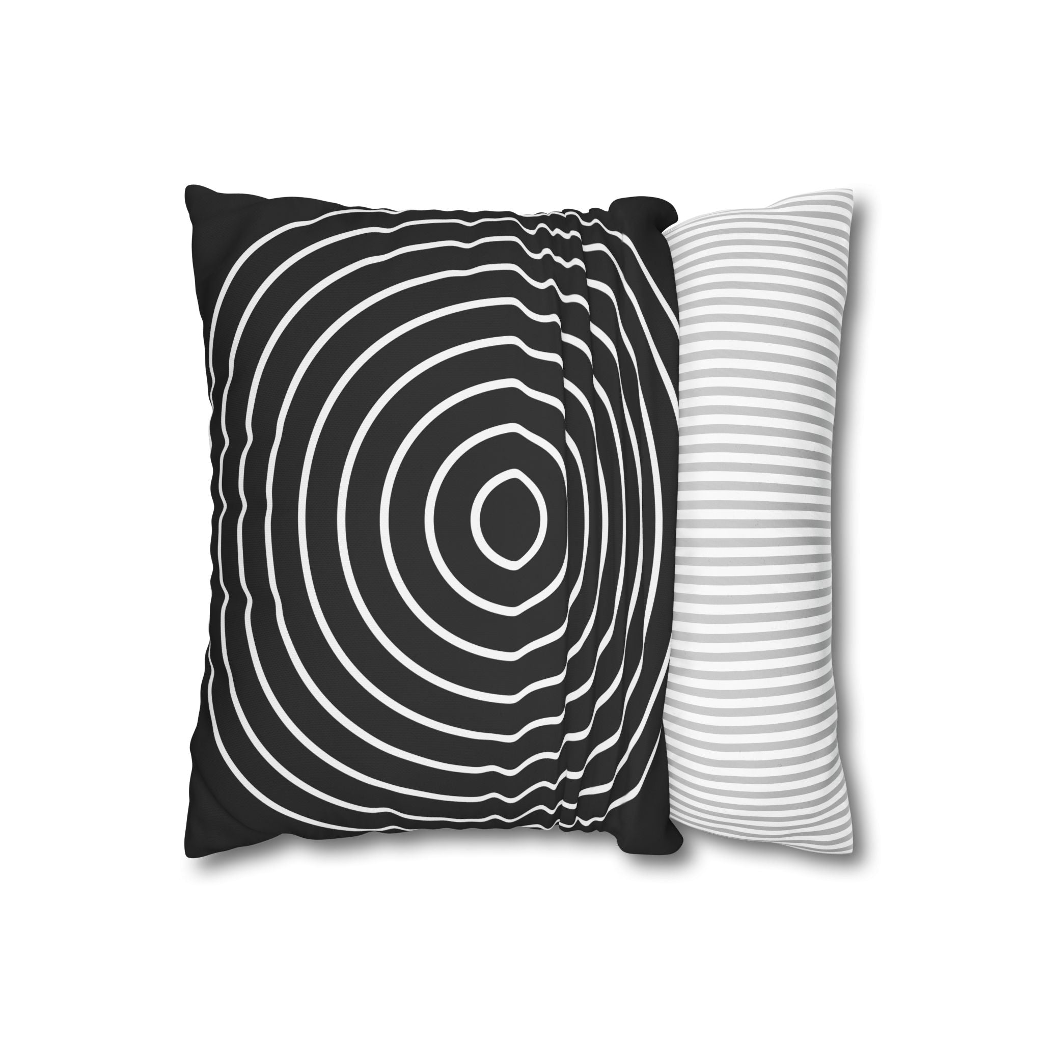 Concentric Circles Hypnotic Pillowcase