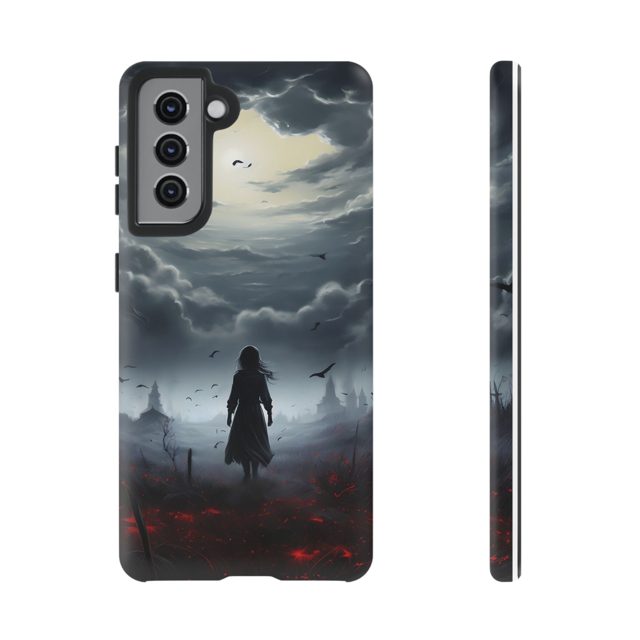 Brooding Sky Silhouette Samsung Case