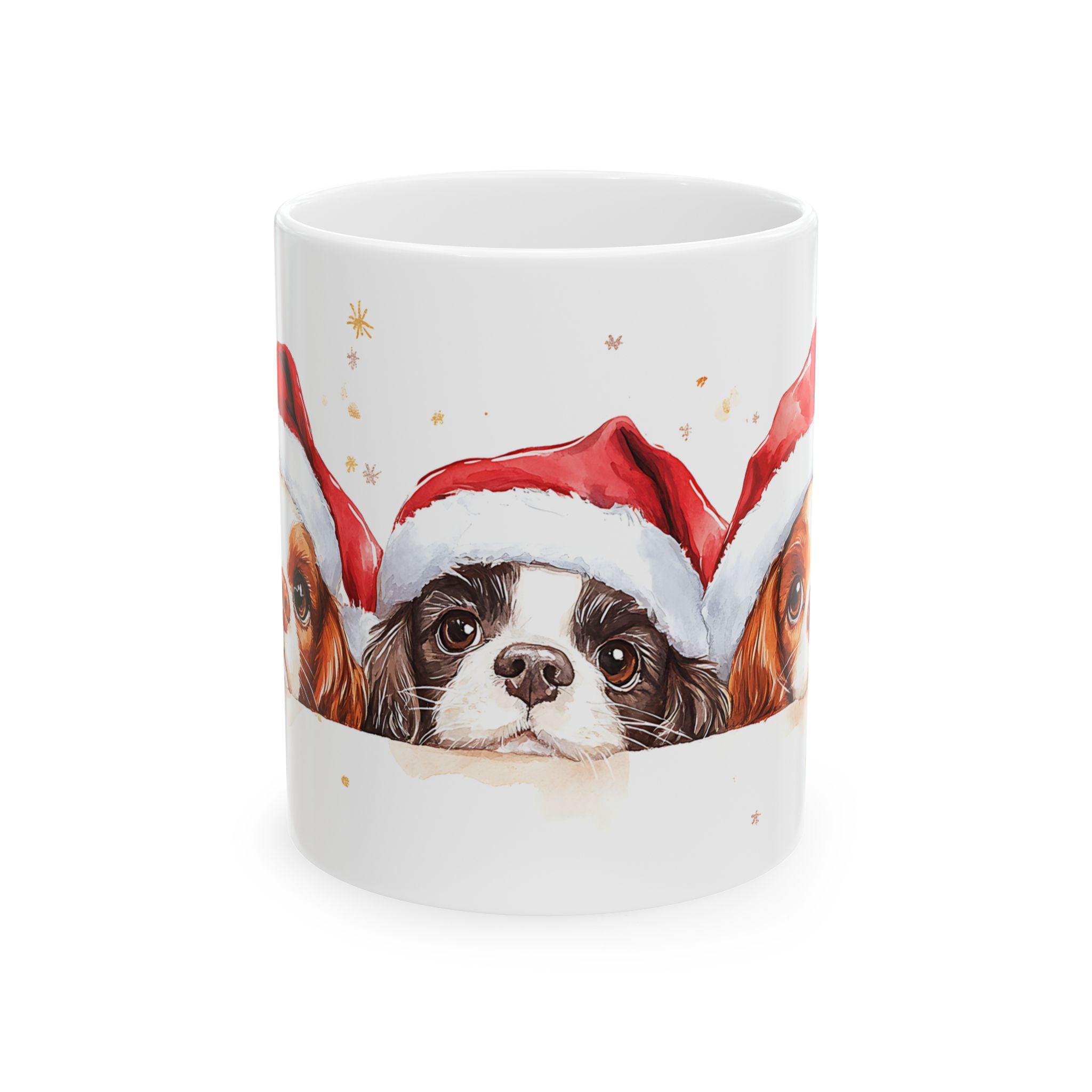 Cavalier King Charles Spaniels Christmas Mug