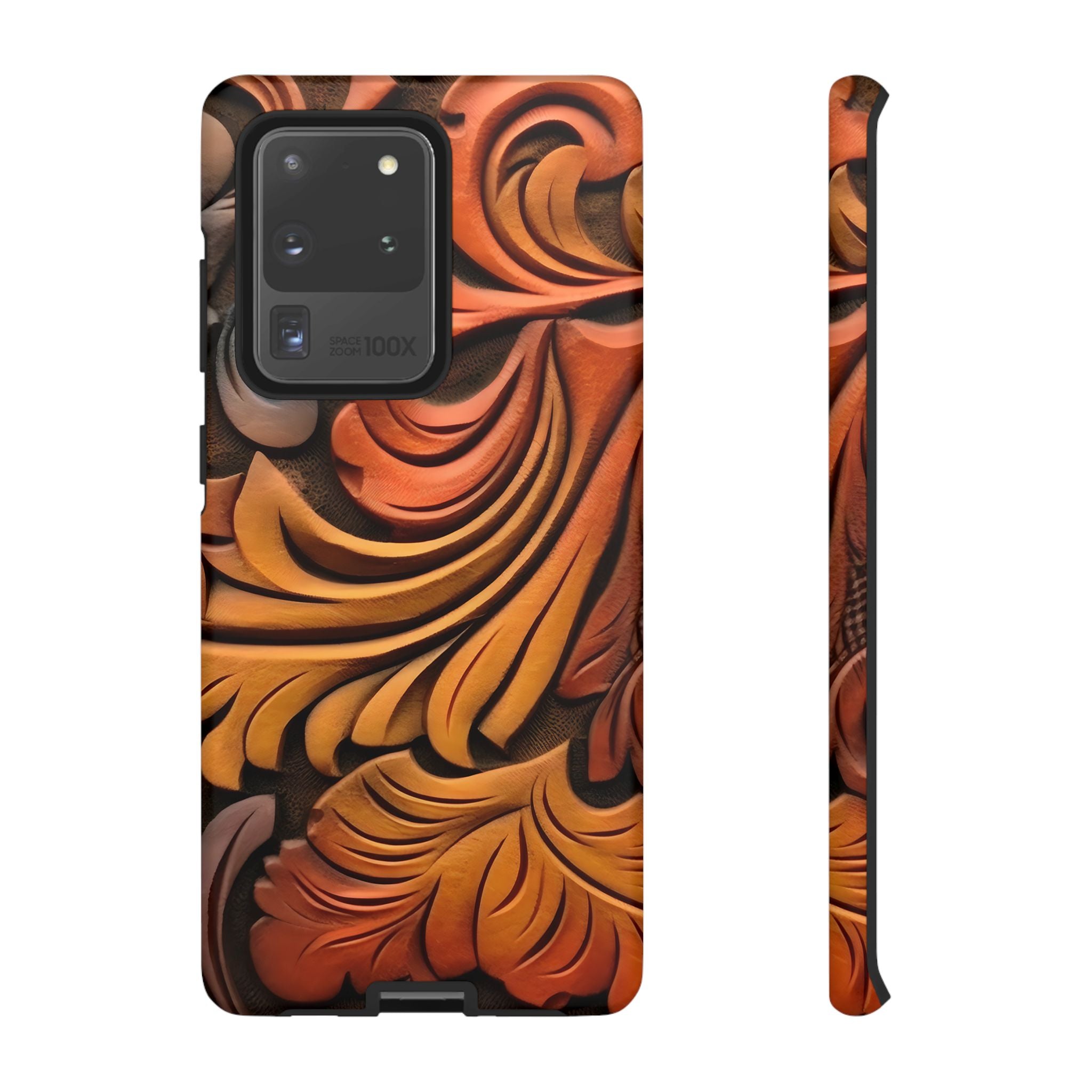 Art Nouveau Leather Samsung Case