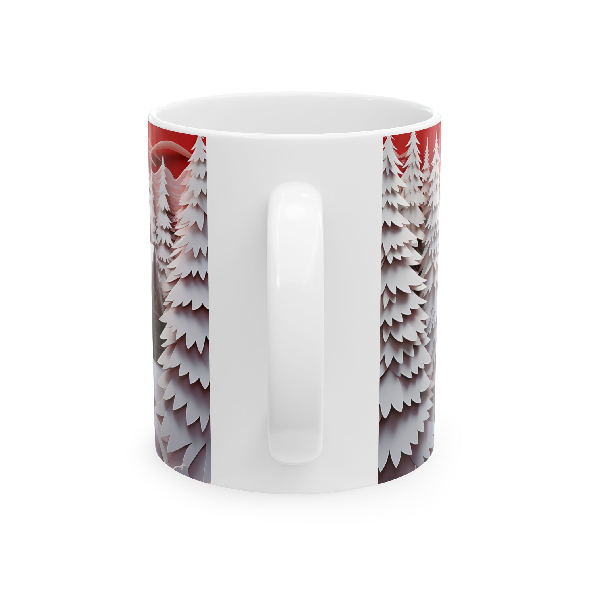 Winter Wonderland Papercut Mug